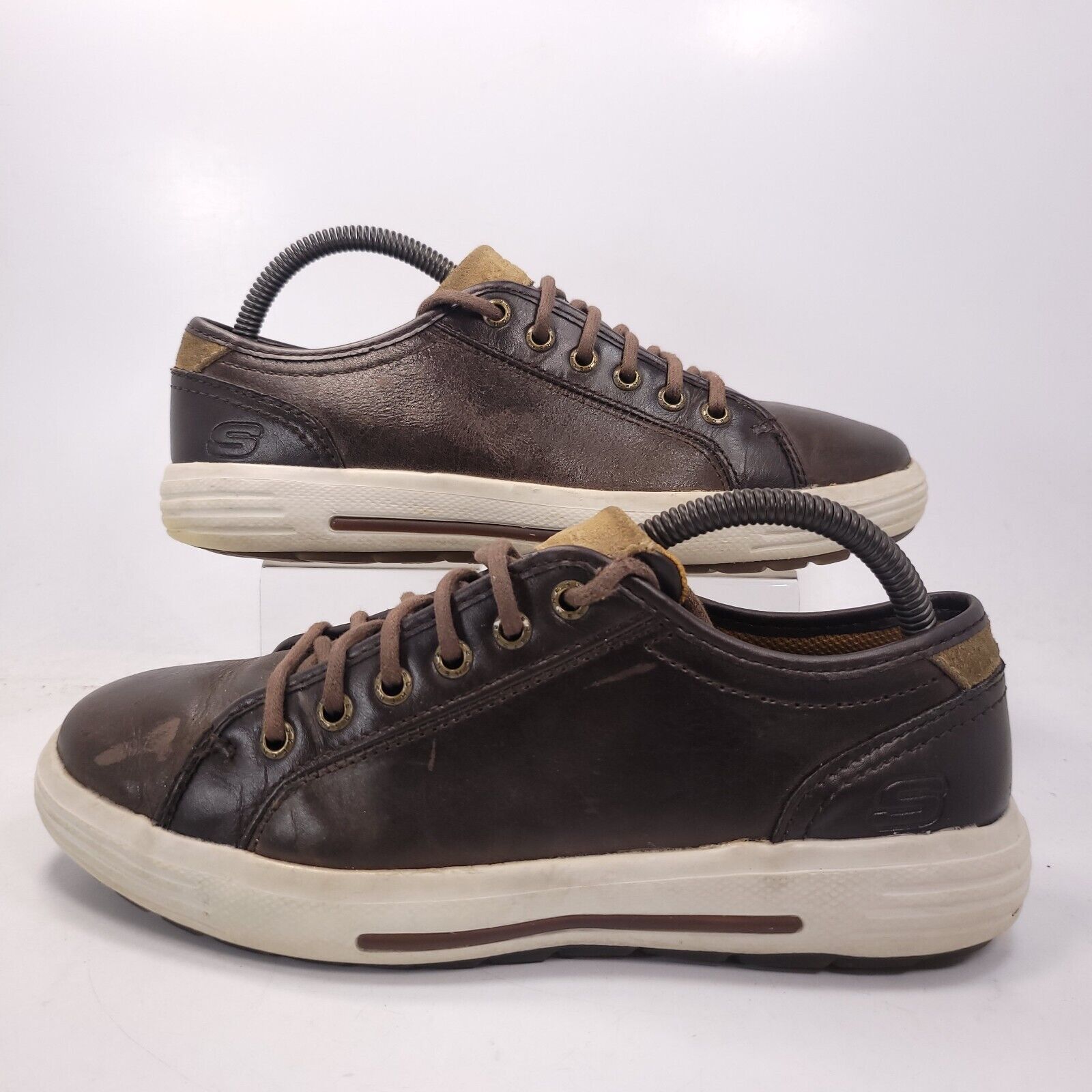 SKECHERS Skechers Porter Ressen Shoe Mens Size 7 64737 Brown White Size US 7 / EU 40 - 5 Thumbnail