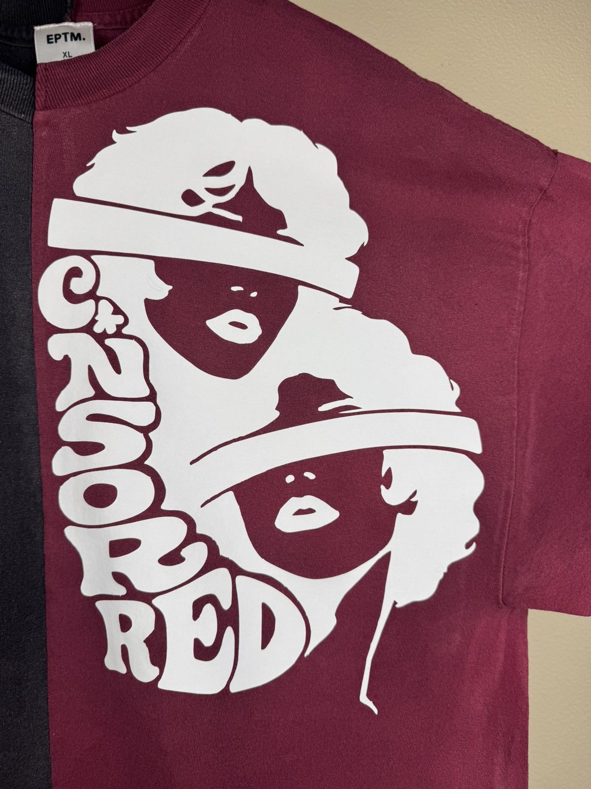 Other 1 of 1 custom “faces” two tone stitched t-shirt Size US XL / EU 56 / 4 - 5 Thumbnail