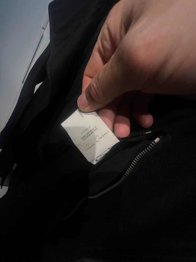 Rick Owens rick owens Black wool coat Size US XS / EU 42 / 0 - 8 Thumbnail