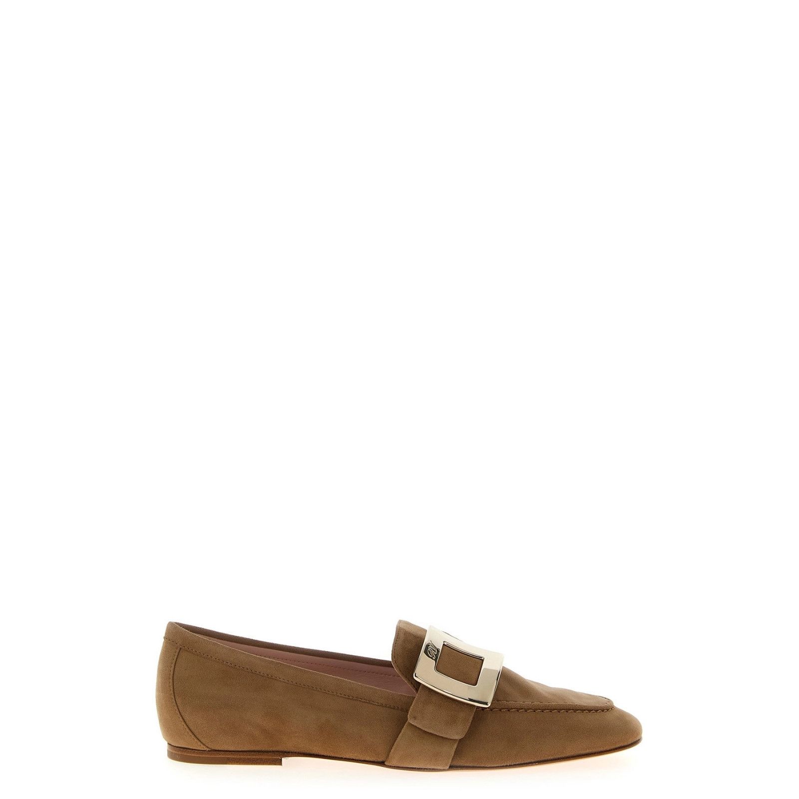 ROGER VIVIER Brown Suede Loafers New & Authentic (Women's si