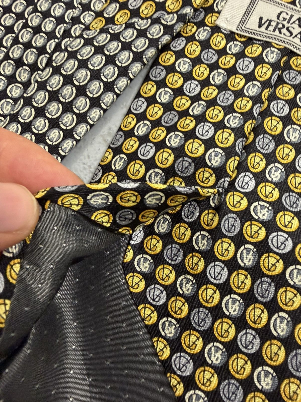 Versace Gianni Versace Tie Size ONE SIZE - 14 Thumbnail