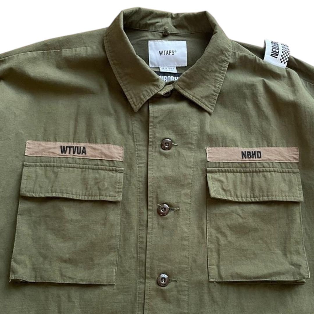Neighborhood × Wtaps WTAPS x NEIGHBORHOOD Jungle LS Shirt Jacket X04 (XL) Size US XL / EU 56 / 4 - 6 Thumbnail