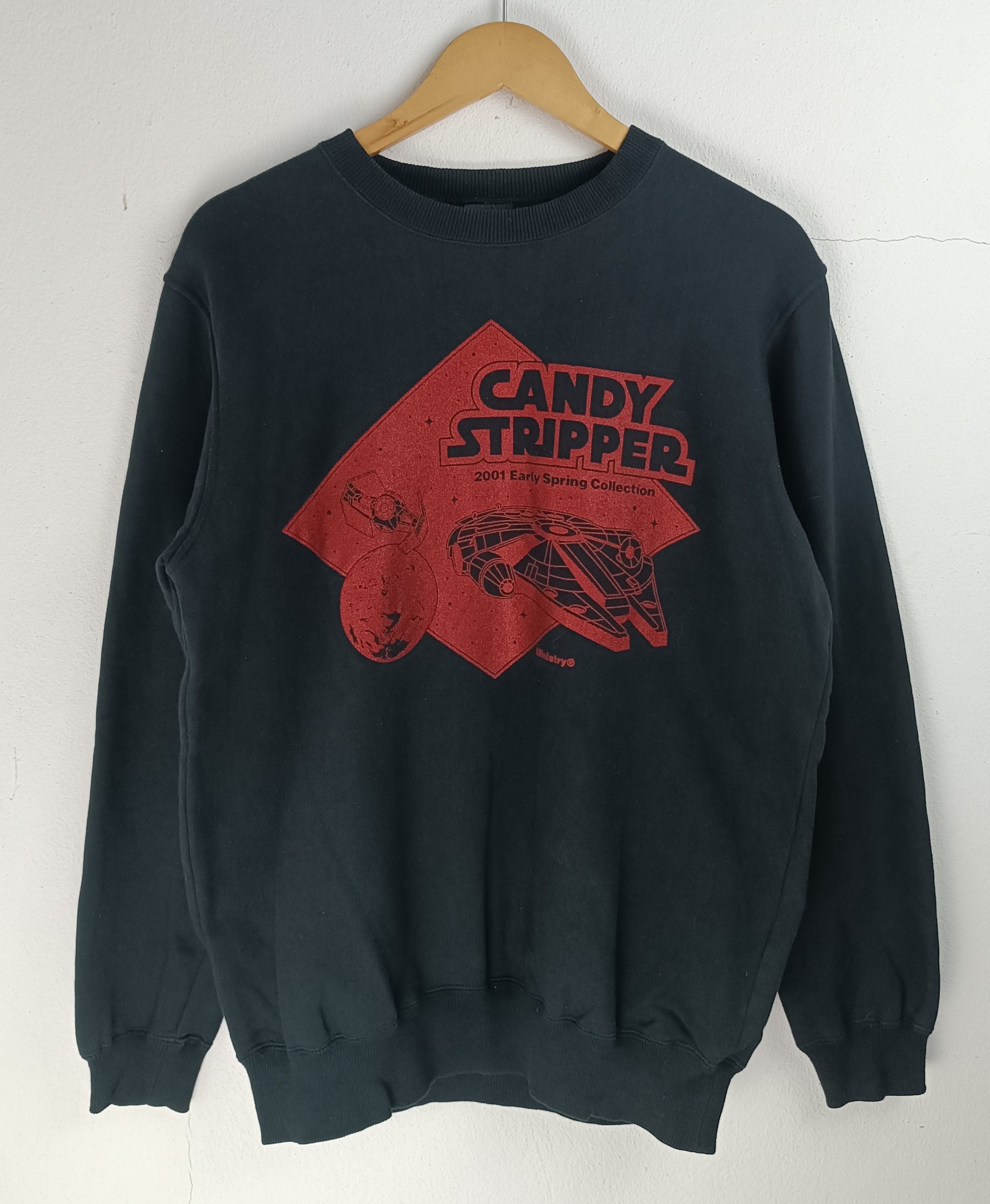 Japanese Brand VINTAGE 2001 CANDY STRIPPER SPRING COLLECTION SUPER RARE Size US M / EU 48-50 / 2 - 3 Thumbnail