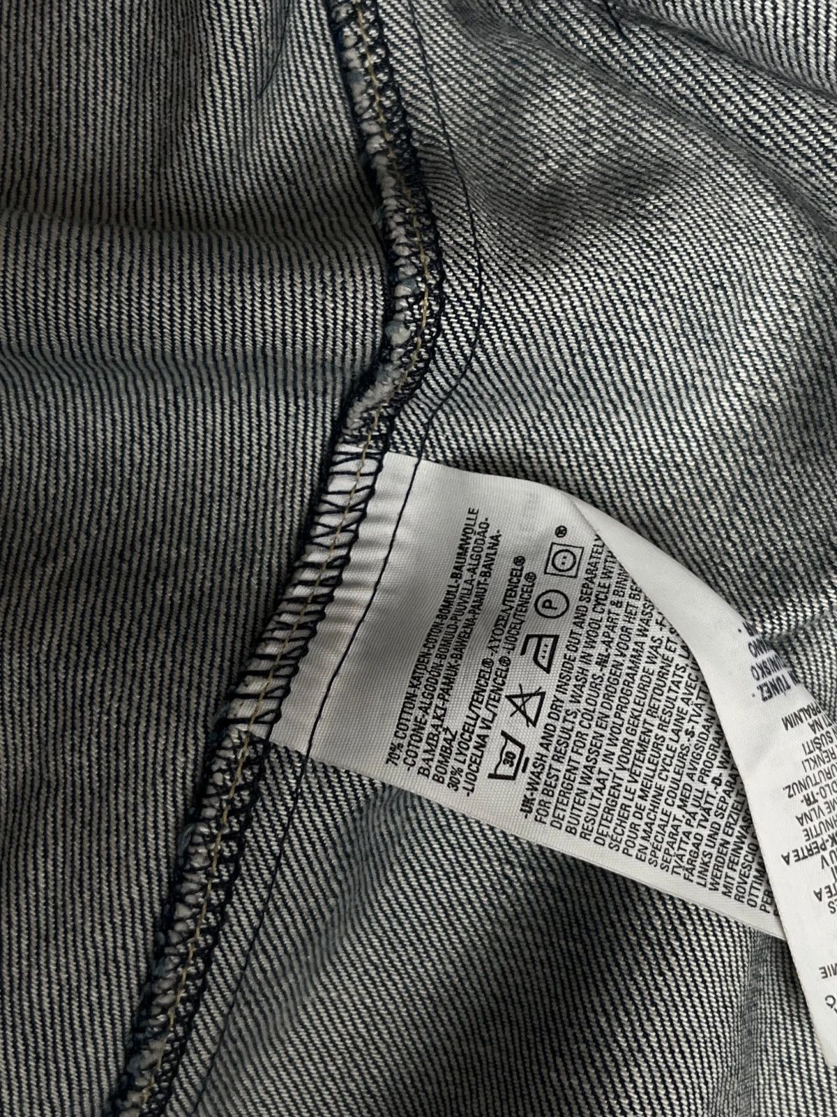 Levi's Vintage Clothing Vintage 00s Levi's Engineered Jeans Girls Denim Coat y2k Size S / US 4 / IT 40 - 9 Thumbnail