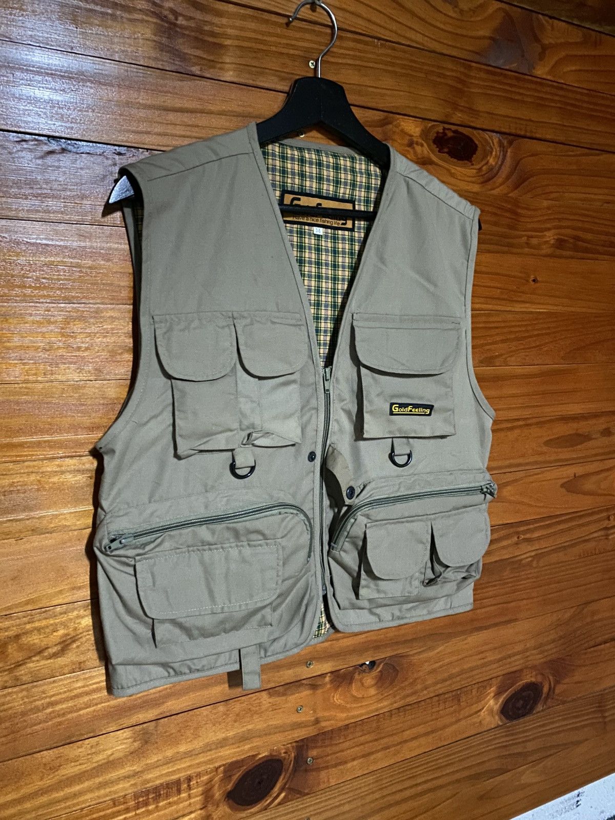 GoldFeeling Fishing Outdoor Multi-Pocket Utility Vest
