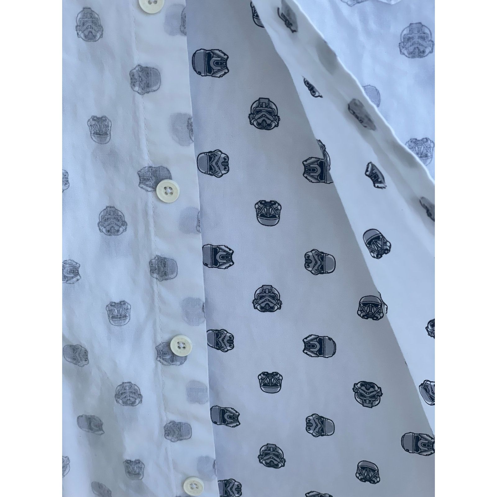 Star Wars Star Wars White Reverse Stormtrooper Print SM 100% Cotton Size US S / EU 44-46 / 1 - 4 Thumbnail