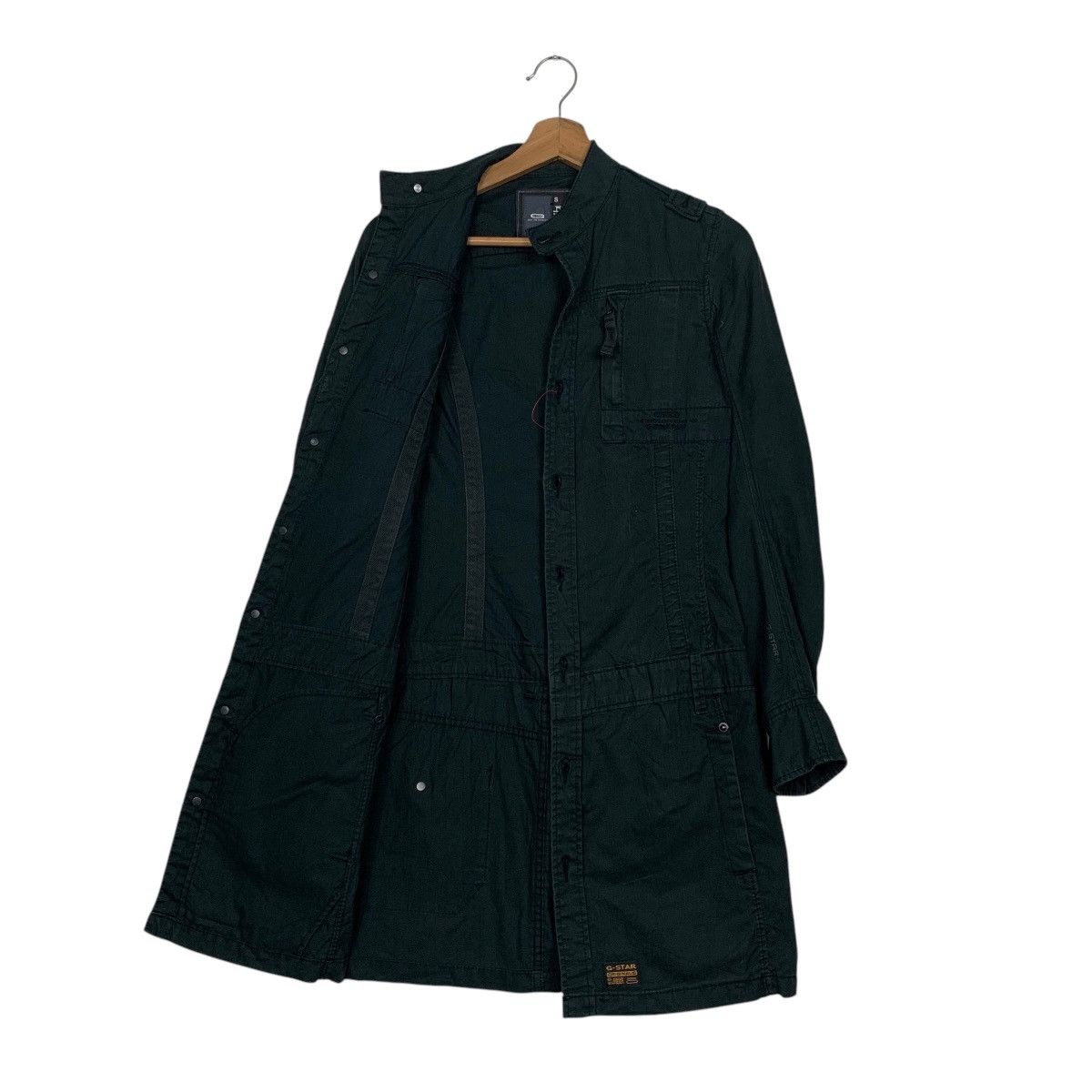 G-Star G-STAR RAW Buttoned Cotton Overcoat Jacket #2778-C125 Size S / US 4 / IT 40 - 10 Thumbnail