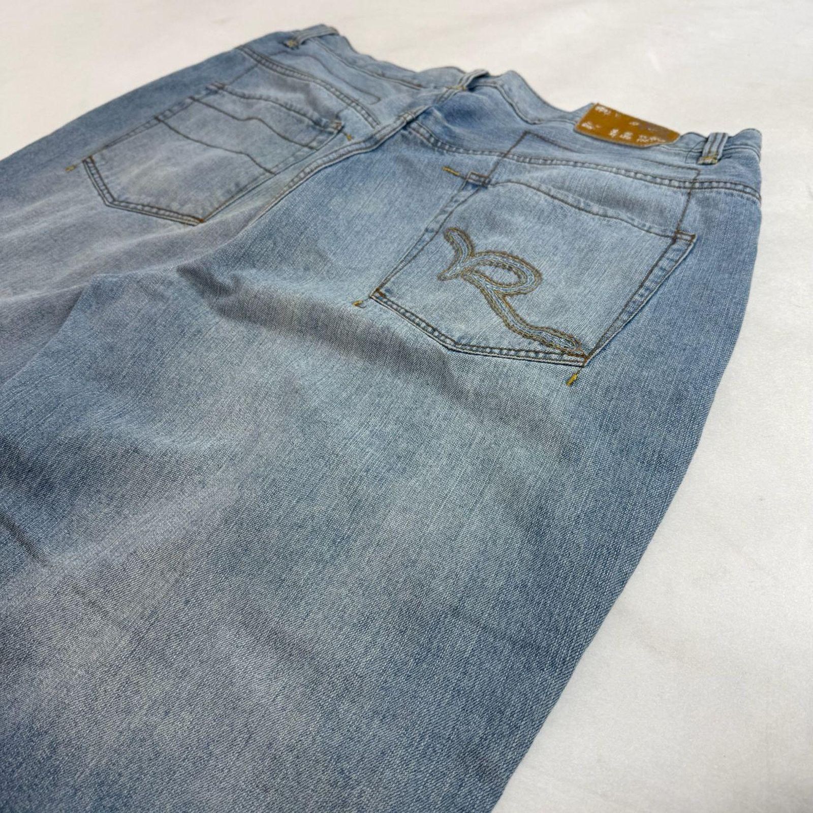 JNCO × Rocawear × Vintage Vintage y2k rocawear archive baggy wide leg skater jeans Size US 38 / EU 54 - 2 Thumbnail