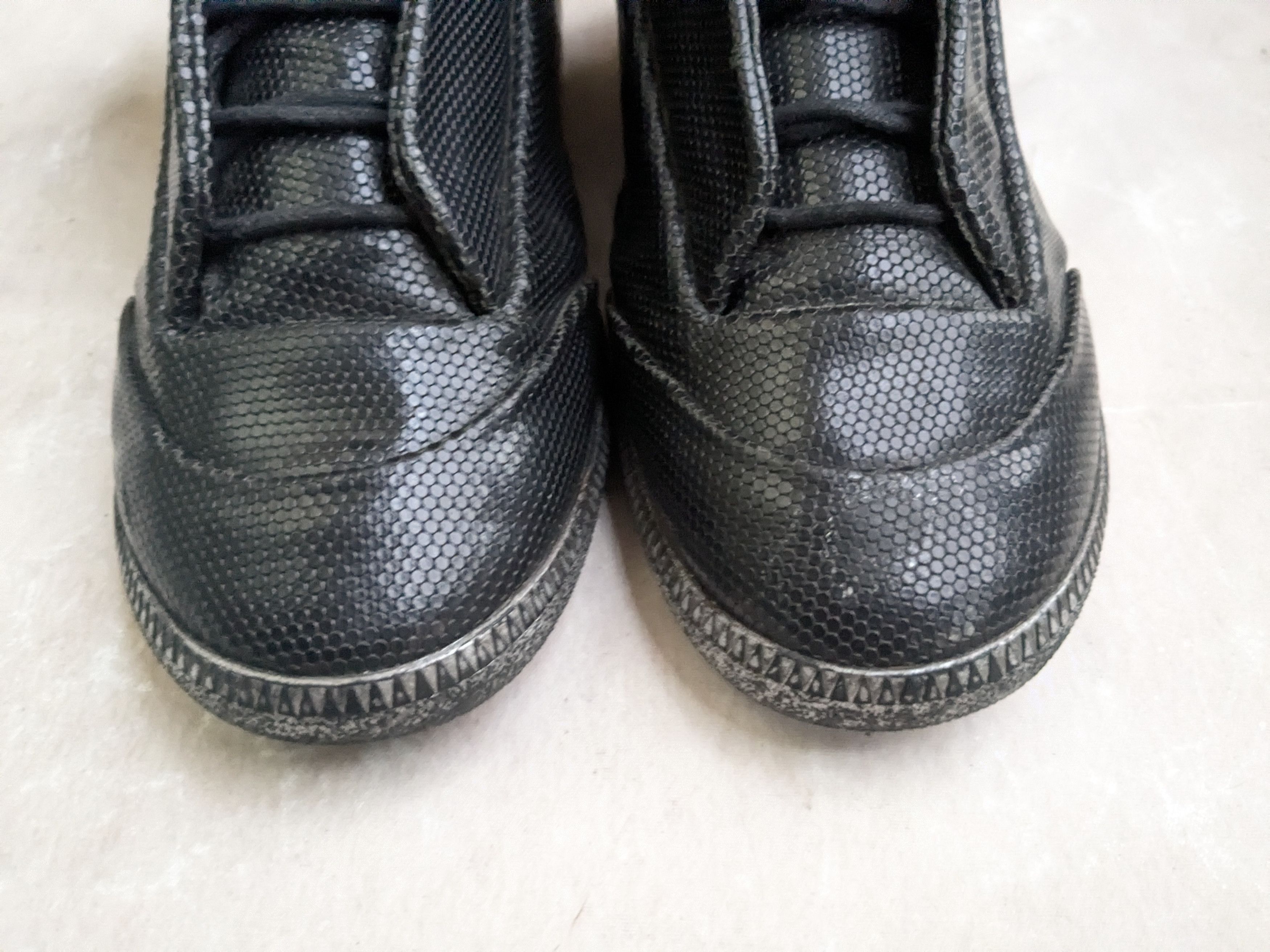 Maison Margiela Maison Margiela Future Black Metallic 12 45 High Tops Size US 12 / EU 45 - 4 Thumbnail