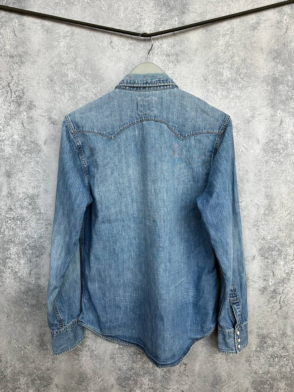 Levi's Vintage Clothing Levi's Authentic Western Wear Pearl Snap Denim Shirt VTG 90s Size US S / EU 44-46 / 1 - 2 Thumbnail