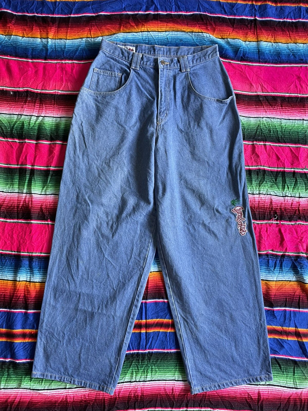 Rap Tees Vintage 90s Cypress Hill baggy hip hop denim pants Size US 31 - 1 Thumbnail