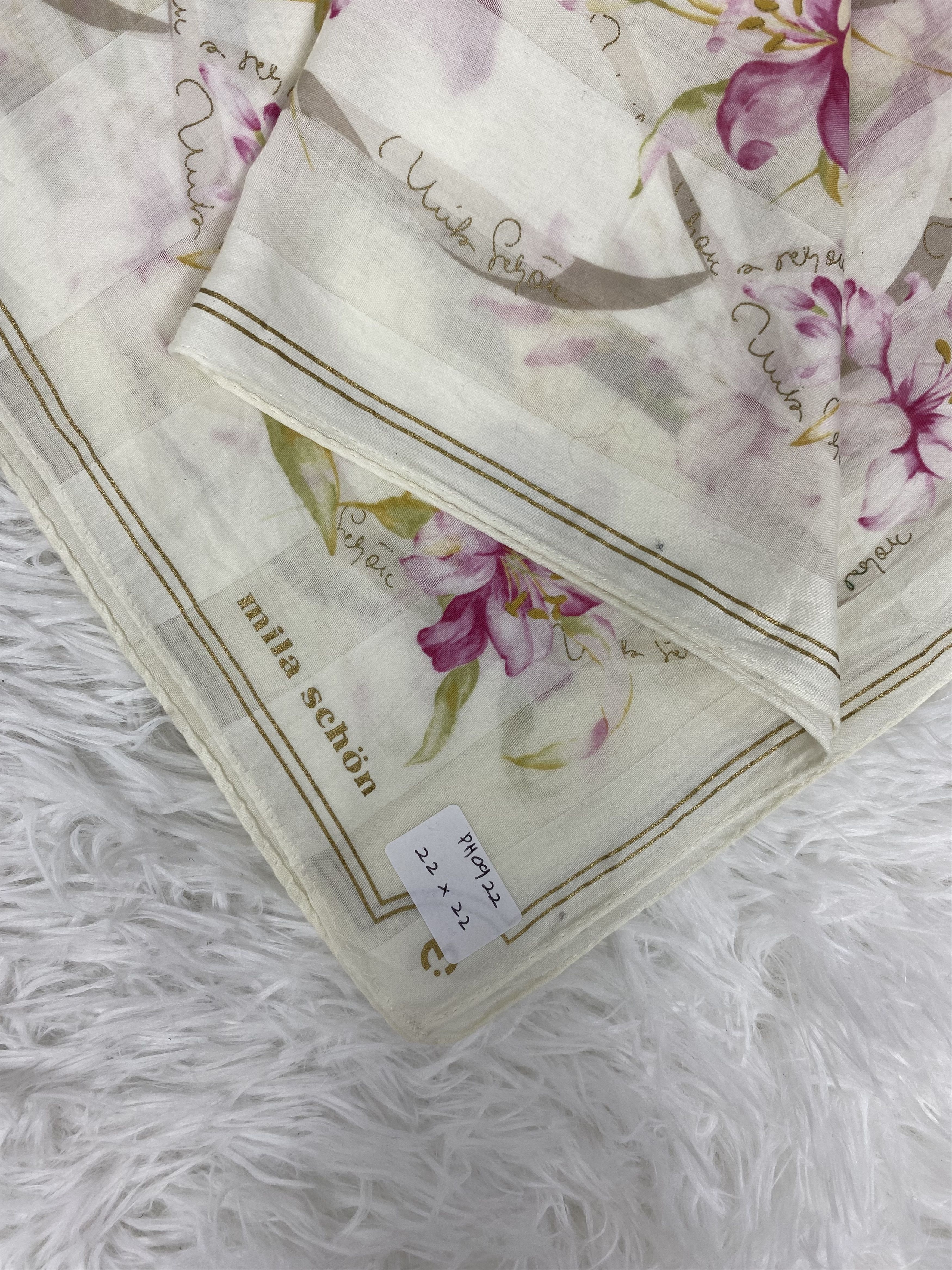 Mila Schon × Vintage Vintage Mila Schon Handkerchief Neckerchief PH0922 Size ONE SIZE - 2 Thumbnail