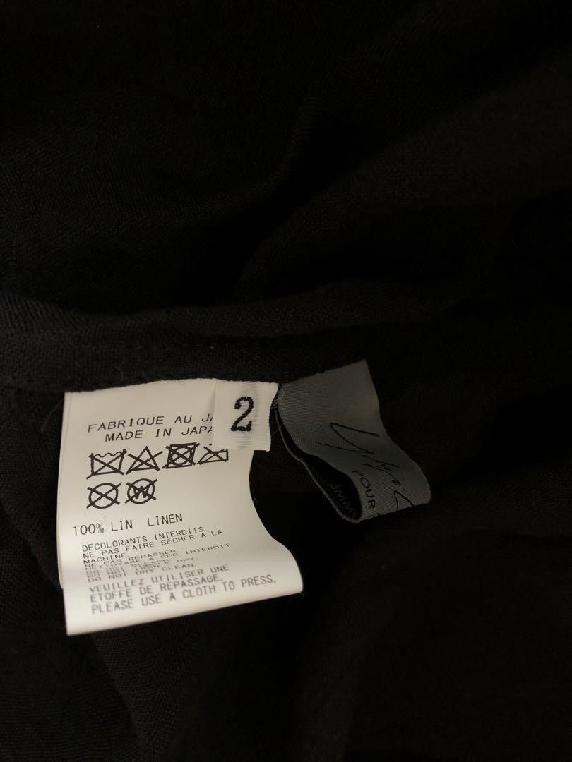 Yohji Yamamoto yohji yamamoto pour homme / 24SS / linen / long / shirt Size US S / EU 44-46 / 1 - 5 Thumbnail