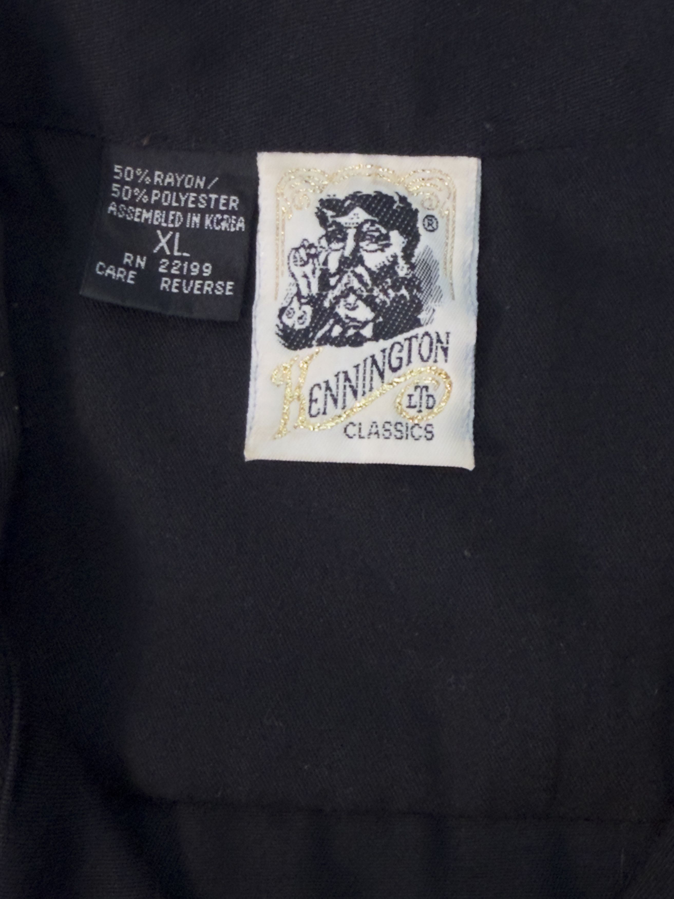 Kennington Ltd. Vintage Kennington Ltd Embroidered Camp Collar Shirt Size US XL / EU 56 / 4 - 6 Thumbnail