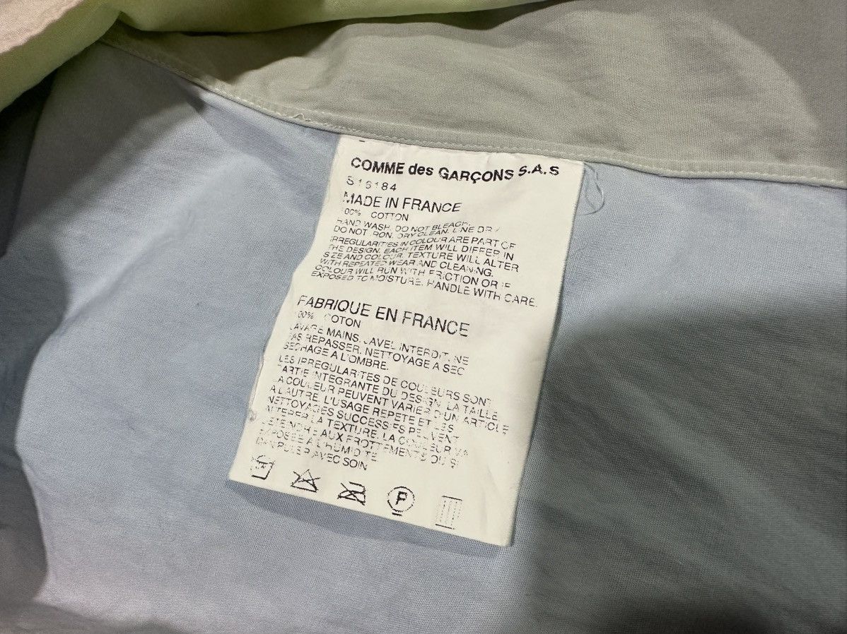 Comme des Garcons SHIRT 🔥Vintage Comme Des Garcons Shirt Ombré Pastel Size US L / EU 52-54 / 3 - 6 Thumbnail