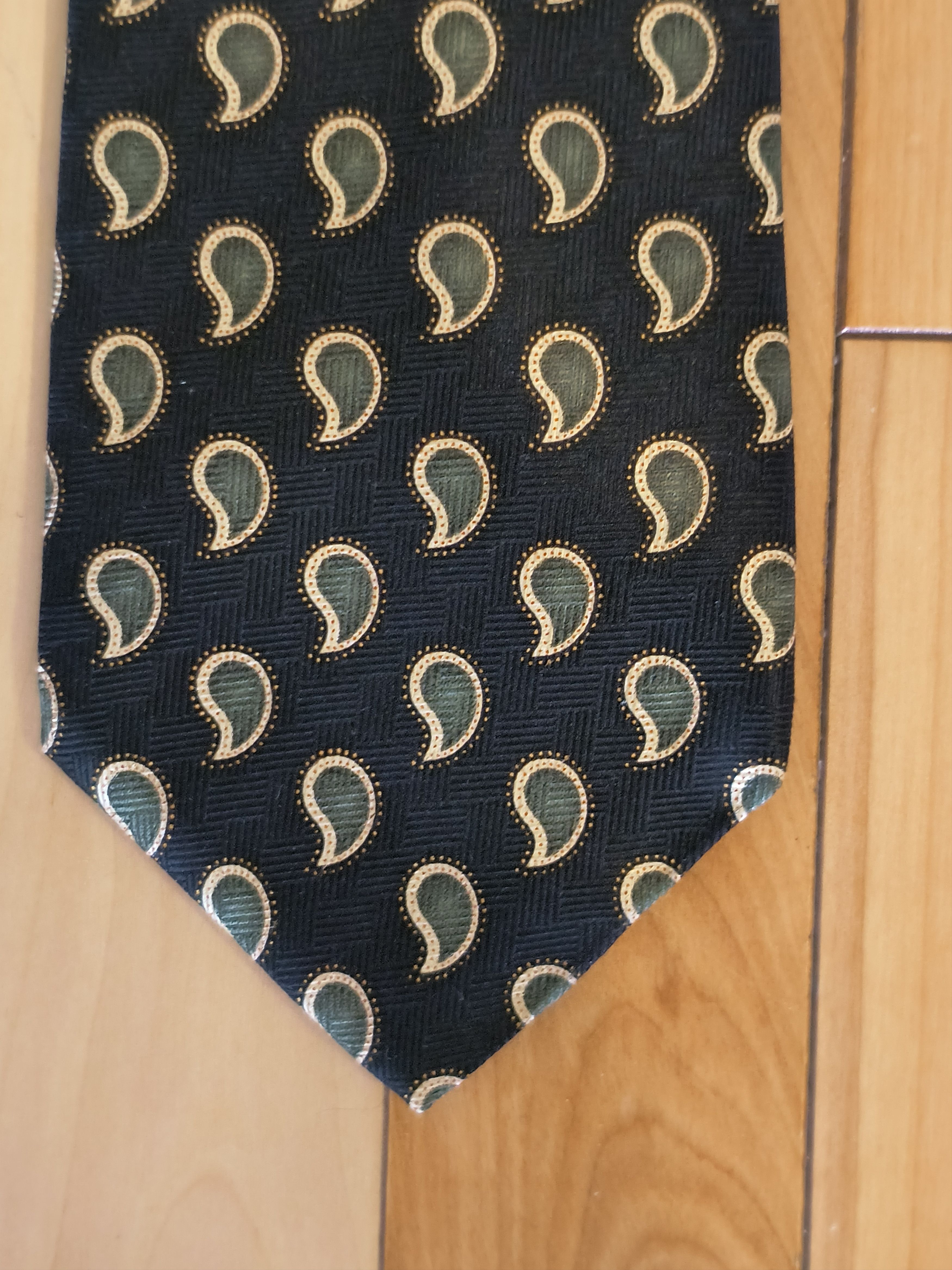 Chaps Ralph Lauren Chaps Ralph Lauren Vintage Silk Tie Size ONE SIZE - 2 Thumbnail