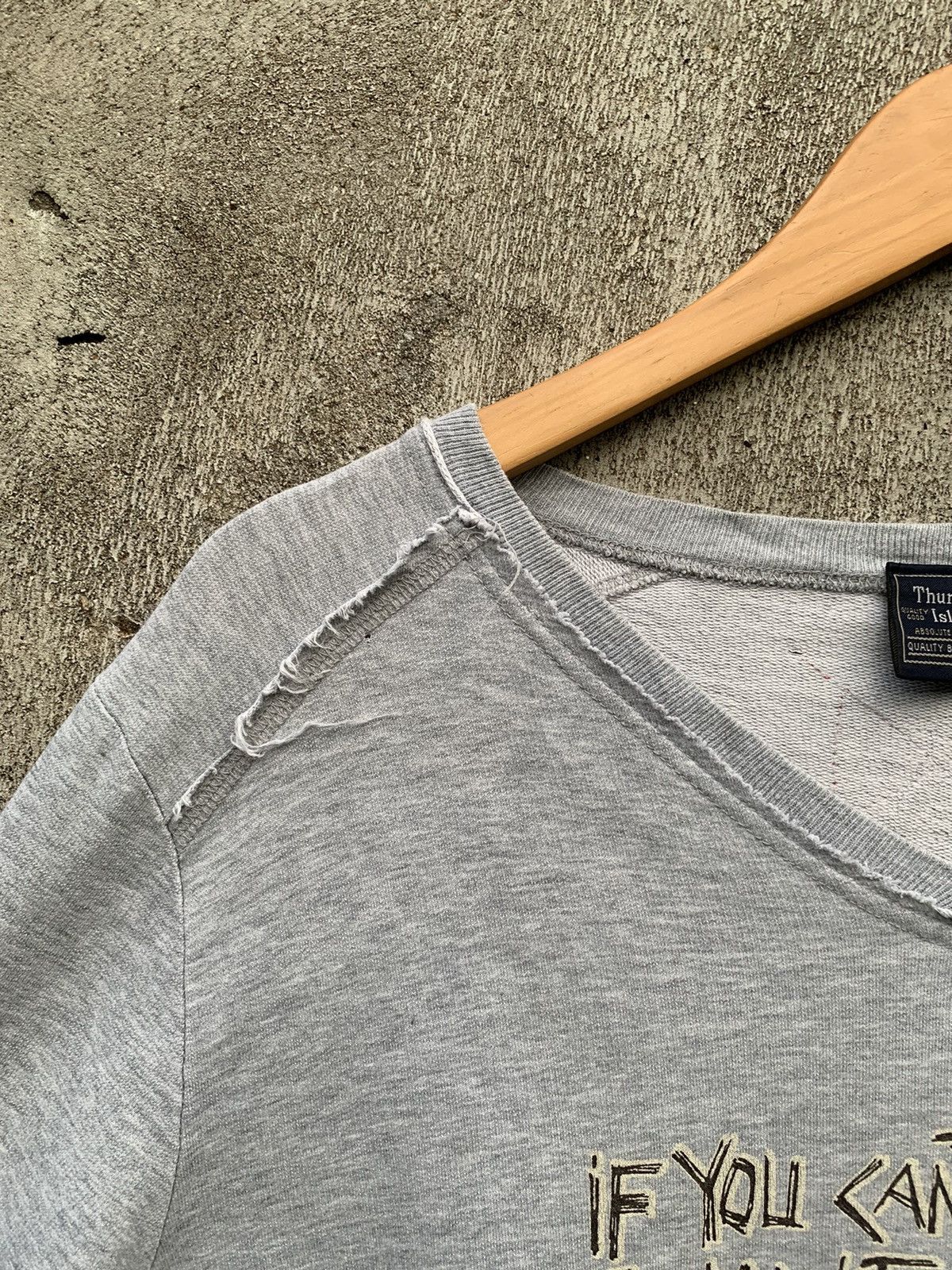 14th Addiction × Beauty Beast × KMRii Japanese brand Thursday island distressed detail longsleeve Size US M / EU 48-50 / 2 - 5 Thumbnail