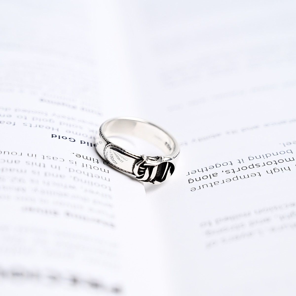 Chrome Hearts CHROME HEARTS BELTED GNSLNGR RING SILVER Size ONE SIZE - 6 Thumbnail