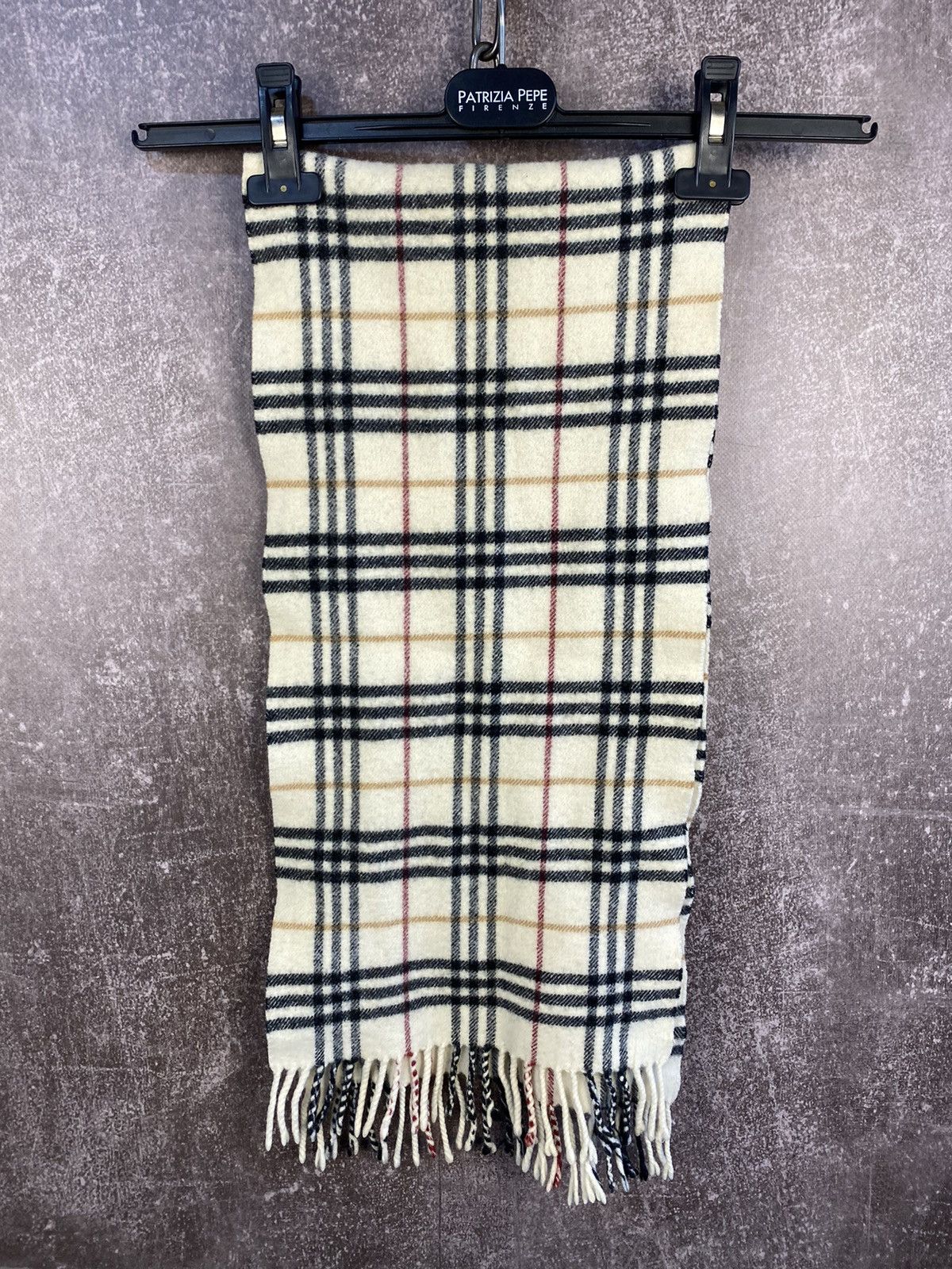 Burberry × Designer Burberry Scarf Women's Plaid Size ONE SIZE - 2 Thumbnail