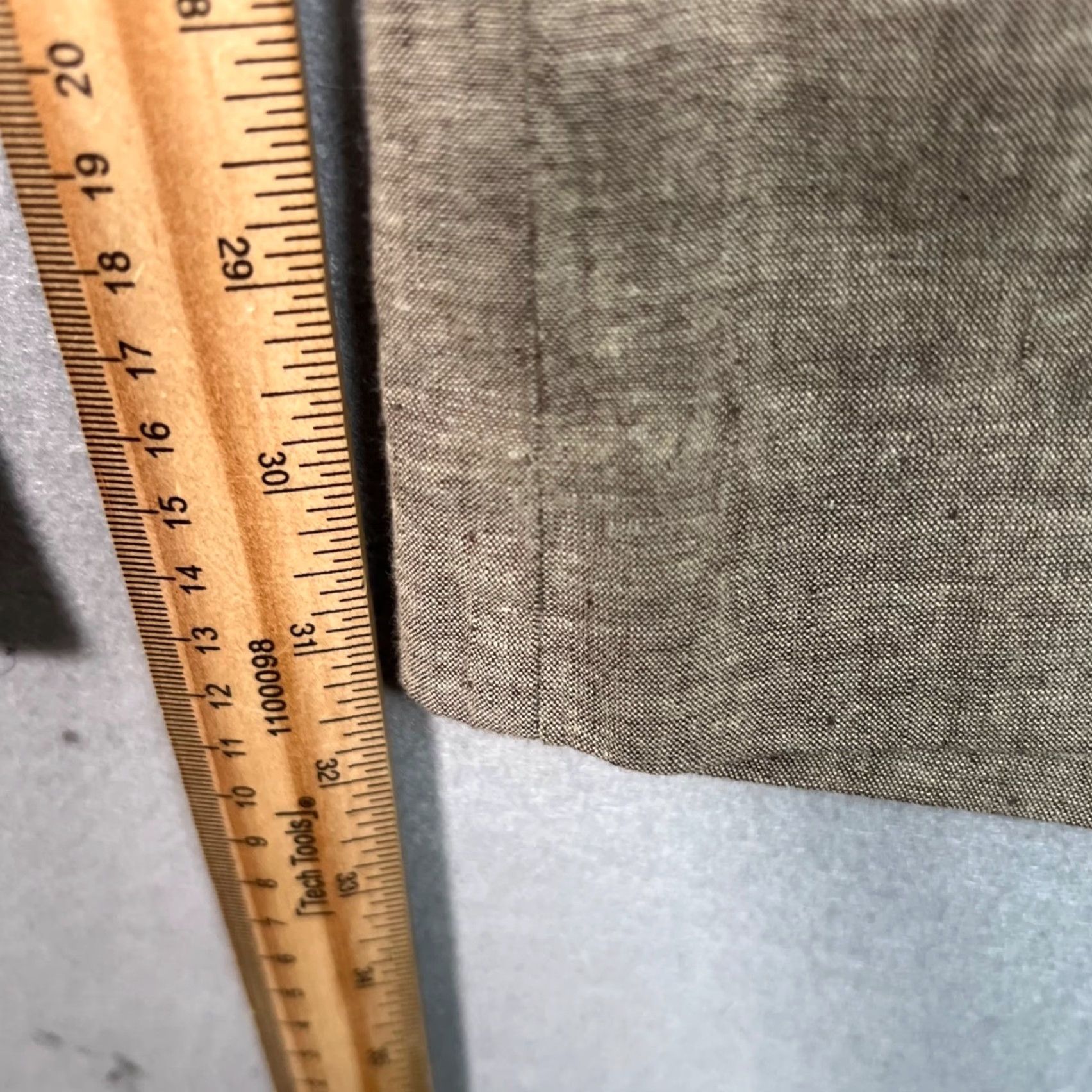 Vintage Candies Beige Linen Blend Trousers Womens Size 3 High Waist Flare Leg Pants Size ONE SIZE - 6 Thumbnail