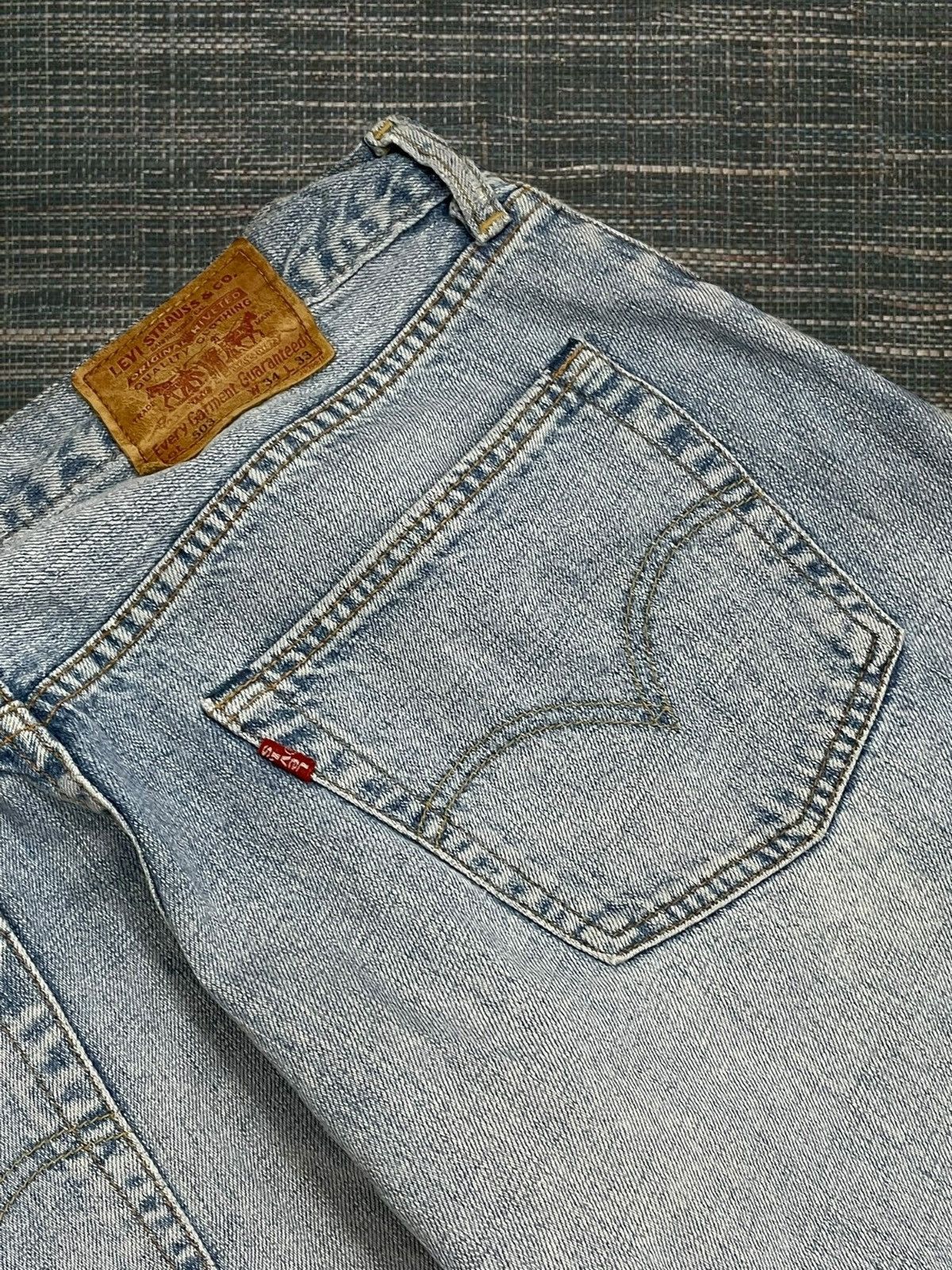 Levi's Vintage Clothing Vintage Original Designer Levis 503 Distressed Stain Denim Size US 32 / EU 48 - 16 Thumbnail