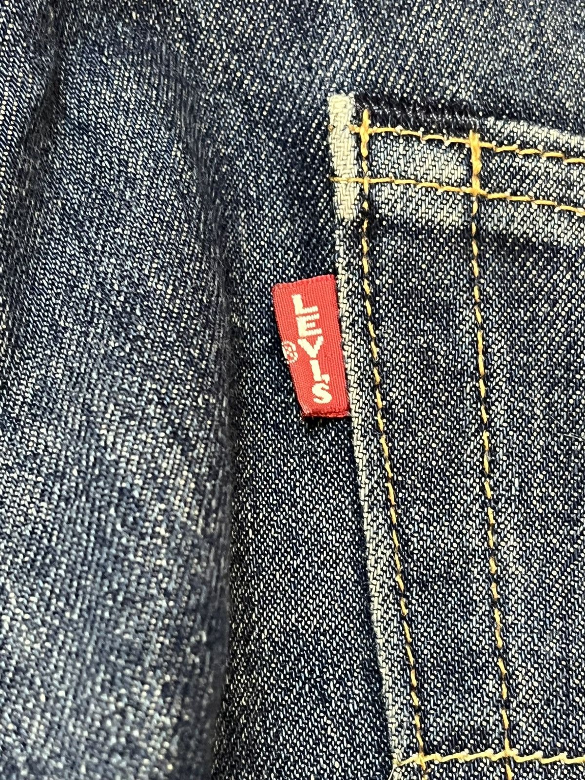 Le Grande Bleu (L.G.B.) × Levi's × Levi's Vintage Clothing Levi’s 505 Big E Selvedge Denim Size US 33 - 13 Thumbnail