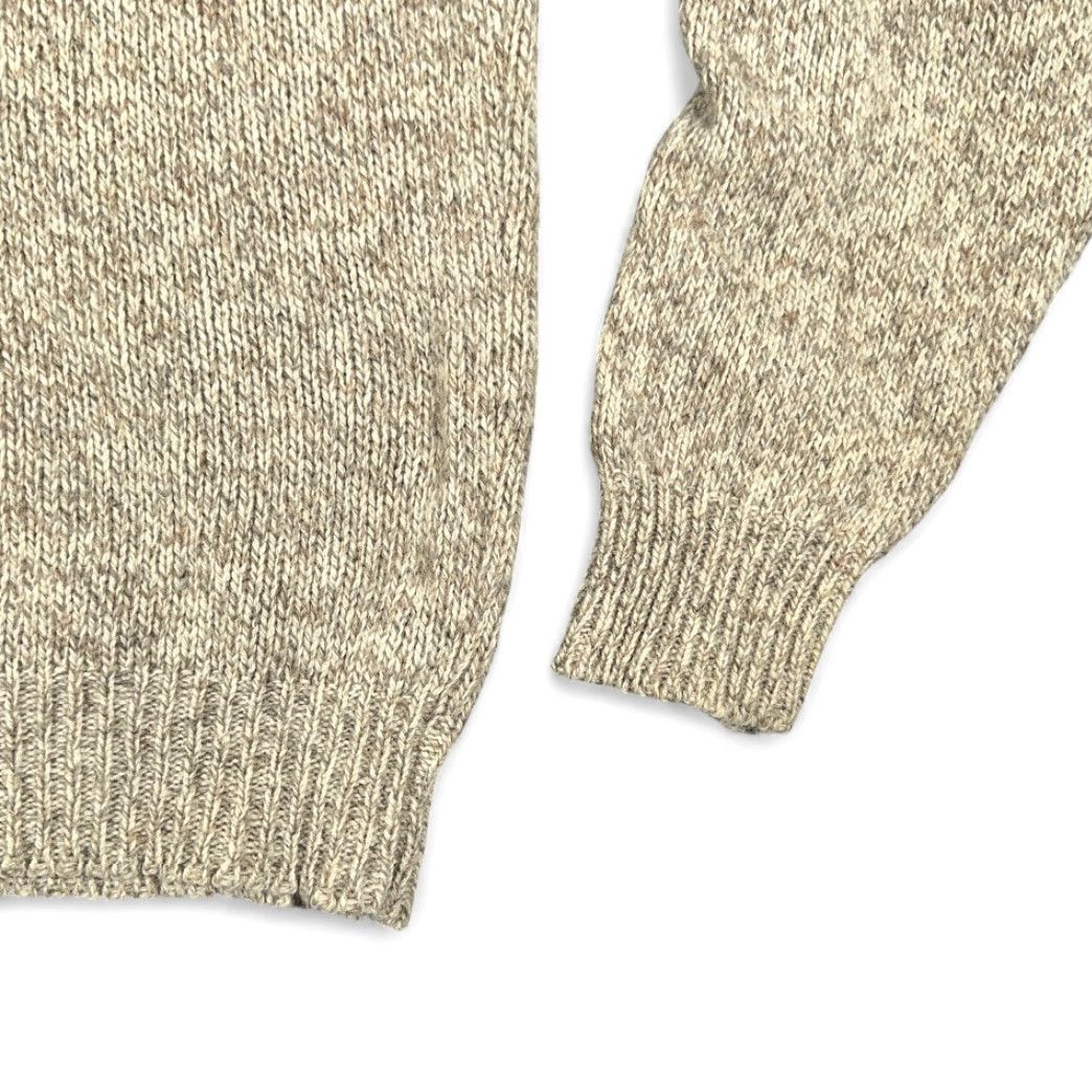 Vintage VINTAGE Appalachian Trail Sweater Mens Large Brown Wool Shawl 90s USA Knit Pullover Long Sleeve Mock Neck Shirt Size US M / EU 48-50 / 2 - 7 Thumbnail