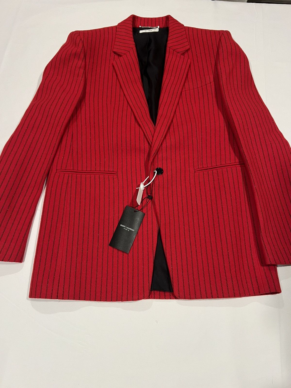 Saint Laurent Paris Saint Laurent one button blazer. 50/40 $2890 Size 40R - 6 Thumbnail