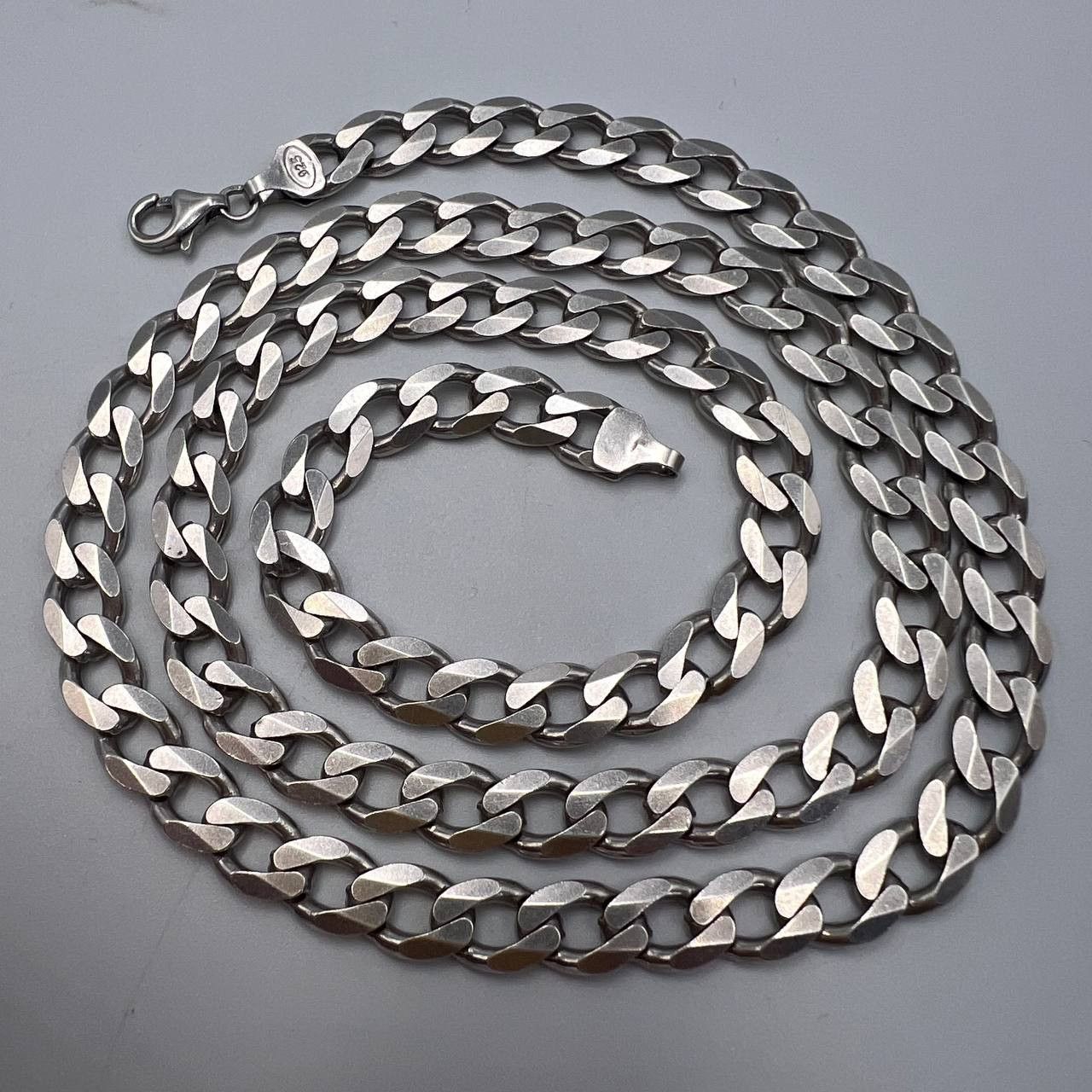 Vintage Sterling Silver 925 Chain Necklace Signed 45.9gr