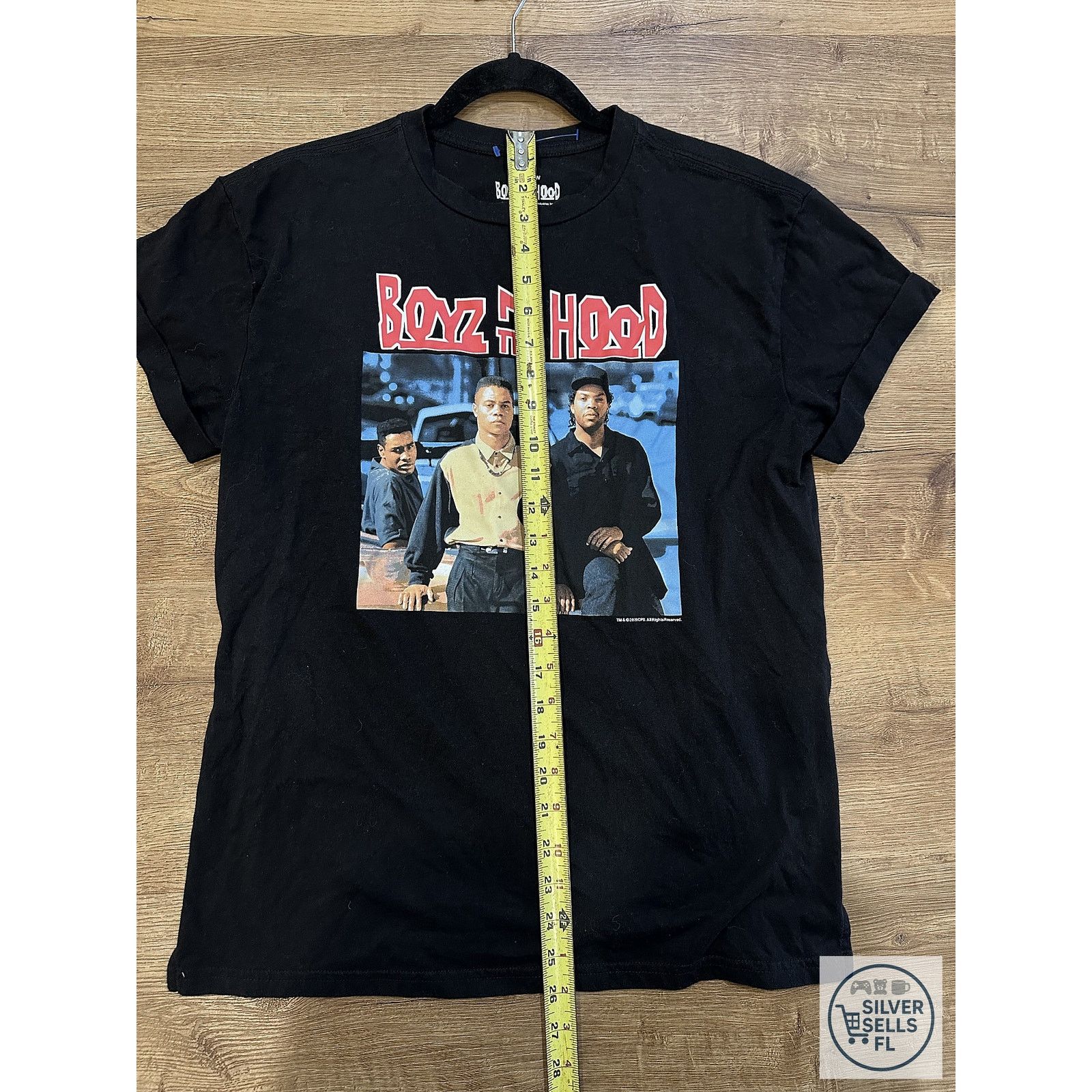 Other Fifth Sun “Boyz N The Hood” Black Cropped Tee – Women’s L Size L / US 10 / IT 46 - 5 Thumbnail