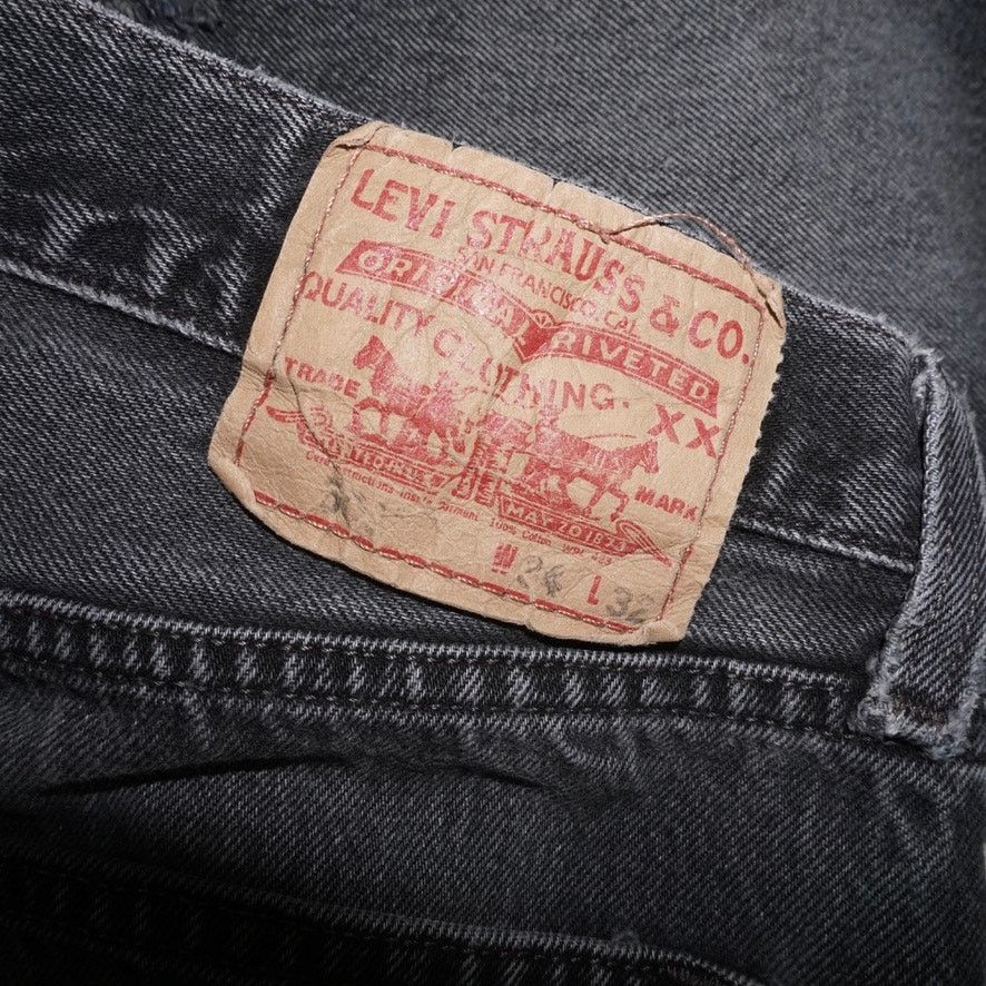 Levi's 34x32 - Vintage Y2K Levis 501 denim fade 00s essential pants Size US 34 / EU 50 - 5 Thumbnail