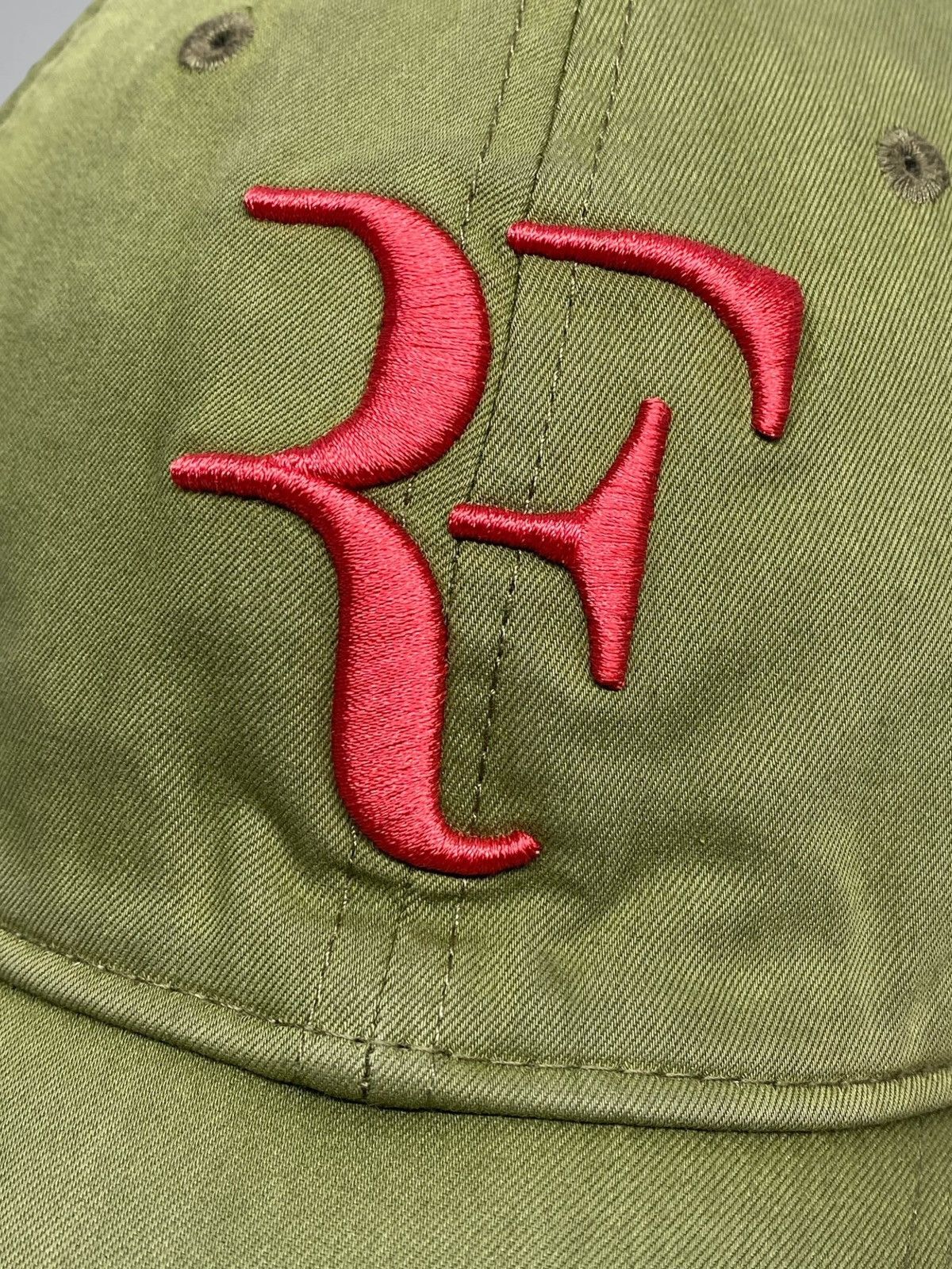 Nike Nike RF Roger Federer cap in green Size ONE SIZE - 3 Thumbnail