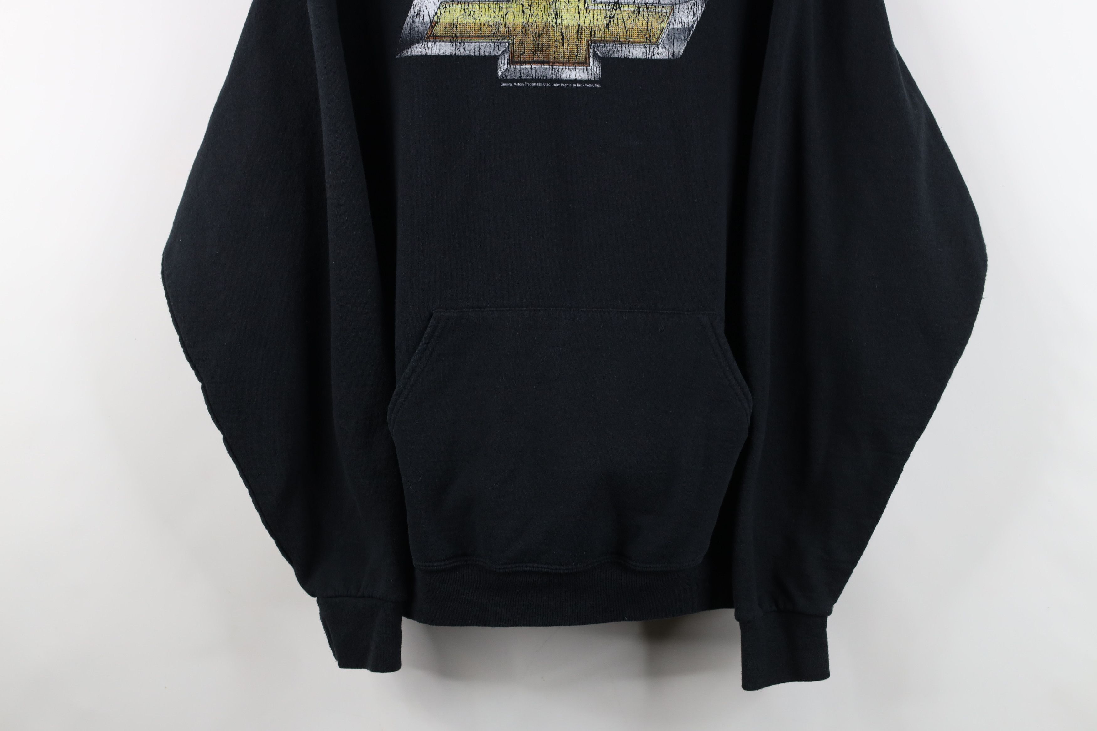 Vintage Vintage Y2K General Motors Chevrolet Hoodie Sweatshirt Black Size US L / EU 52-54 / 3 - 3 Thumbnail
