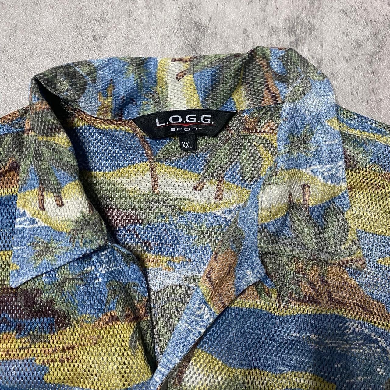 Other Logg Hawaiian shirt with palm trees Size US XXL / EU 58 / 5 - 3 Thumbnail