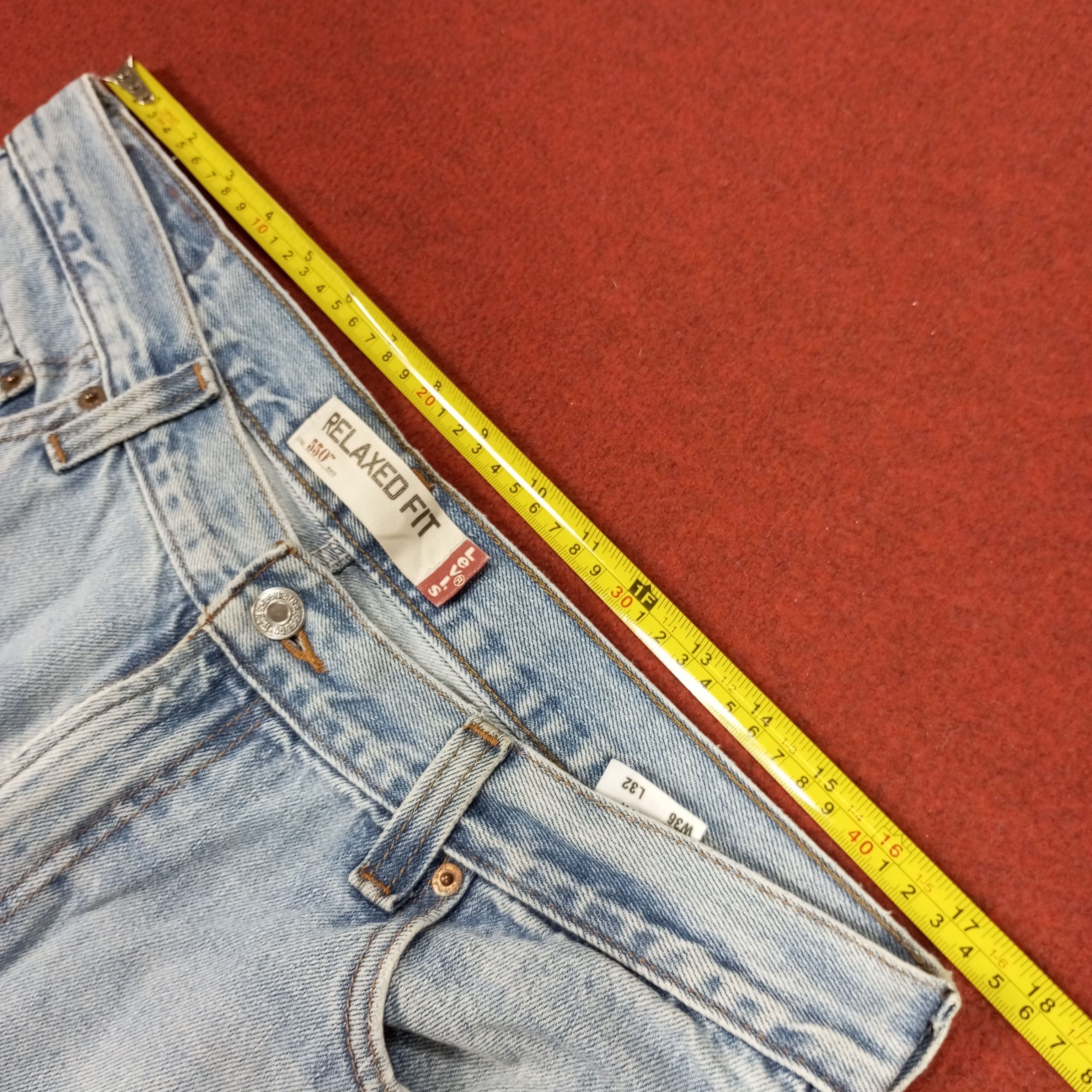 Levi's × Vintage Levis Streetwear Style Distressed Jeans Size US 35 - 7 Thumbnail