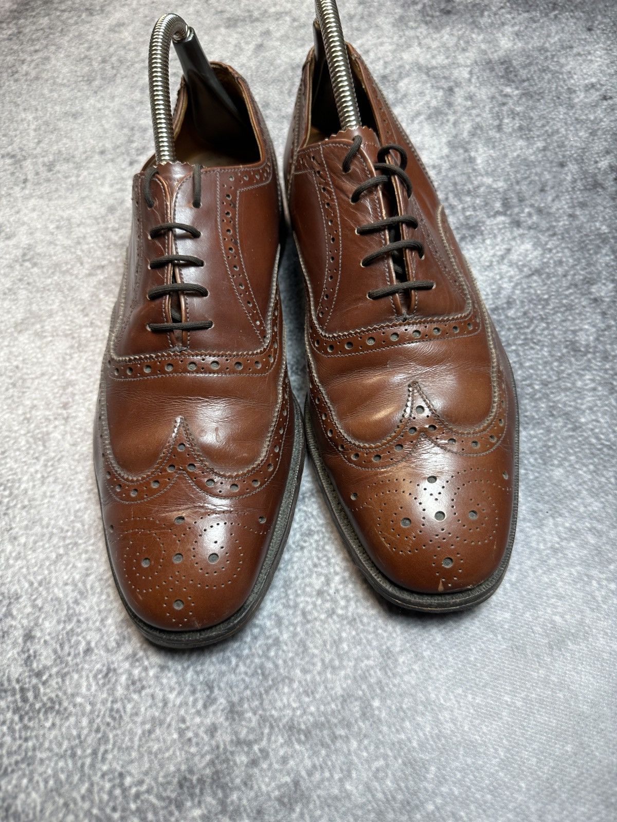 Designer × Leather Vintage Loake Bros Casual Leather Shoes Streetwear Luxury 9 Size US 9 / EU 42 - 3 Thumbnail