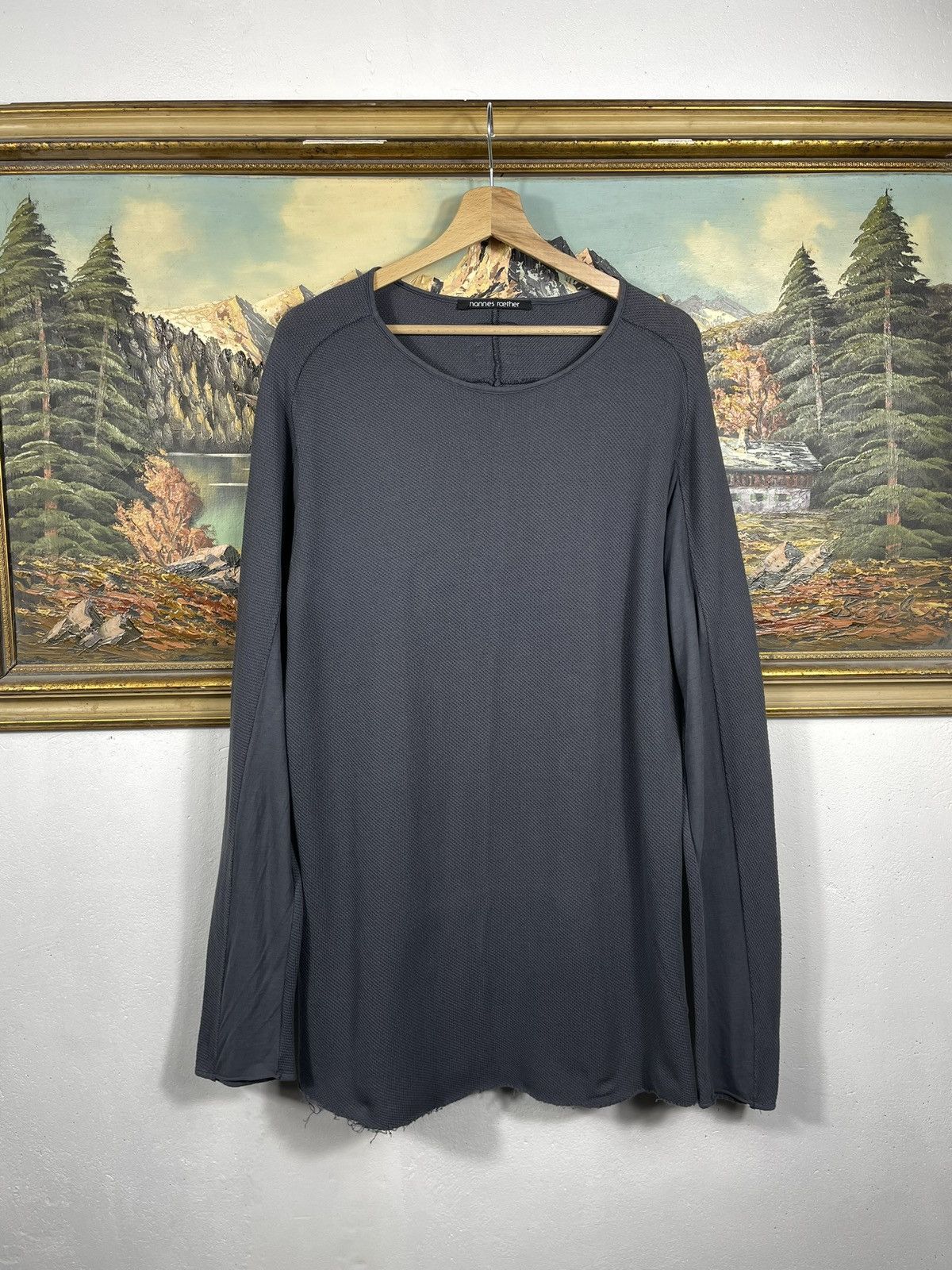 Designer × hannes roether Hannes Roether Avant Garde Designer vintage long sleeve Size US XL / EU 56 / 4 - 1 Thumbnail
