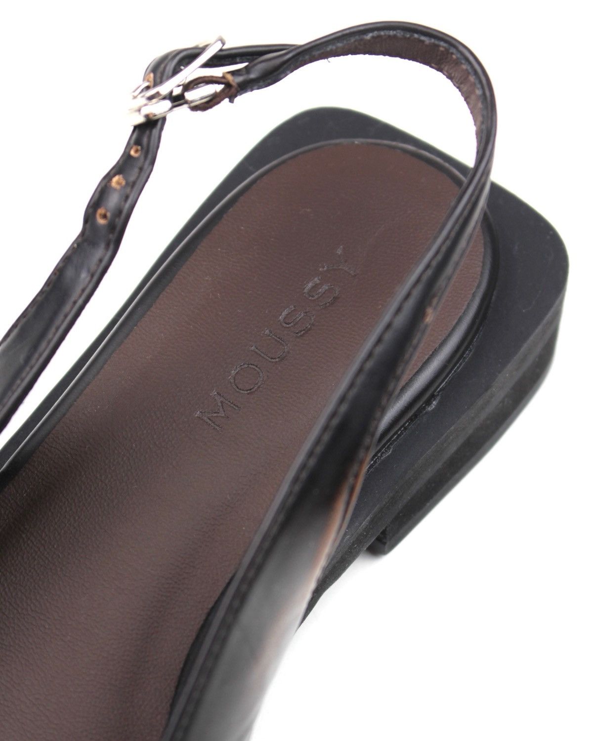 MOUSSY AW2024 MOUSSY HARNESS STUDDED SLINGBACK LEATHER MULE Size US 5.5 / IT 35.5 - 9 Thumbnail