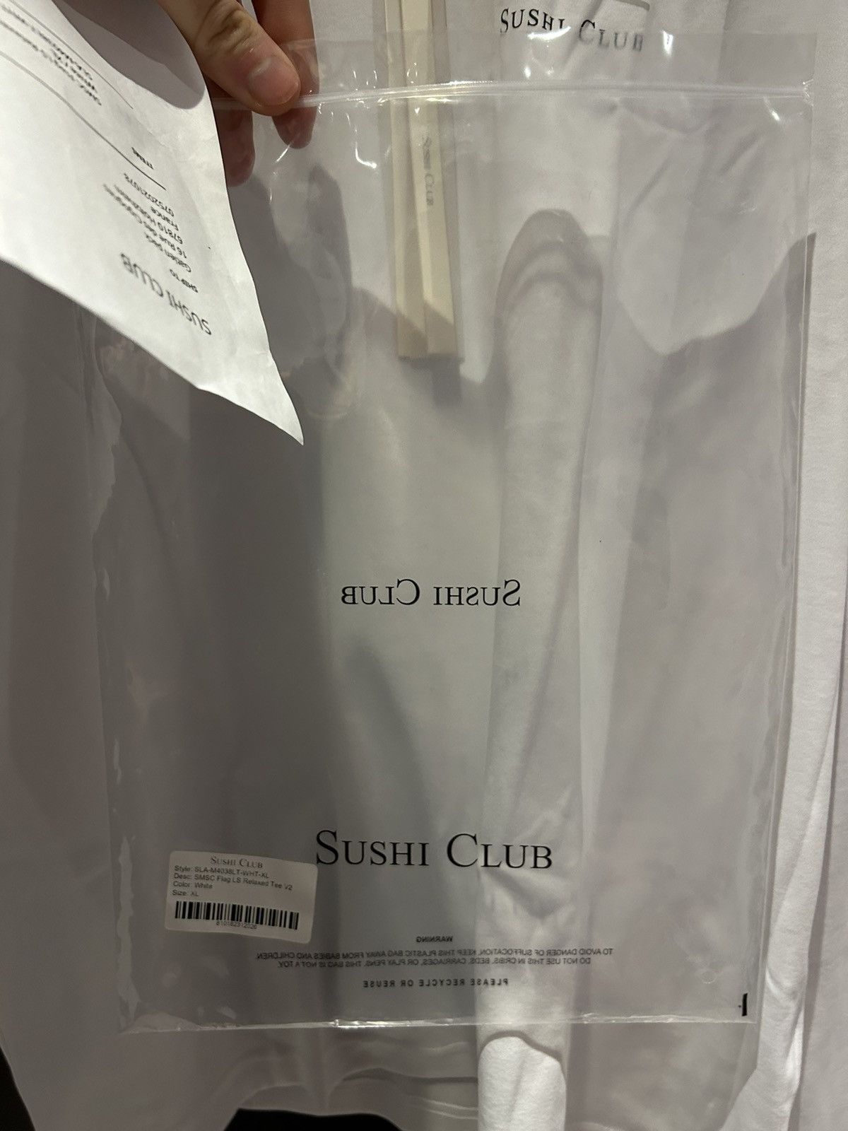 Japanese Brand × Stampd Long t-shirt Sushi Club Saint Moritz Size US XL / EU 56 / 4 - 7 Thumbnail