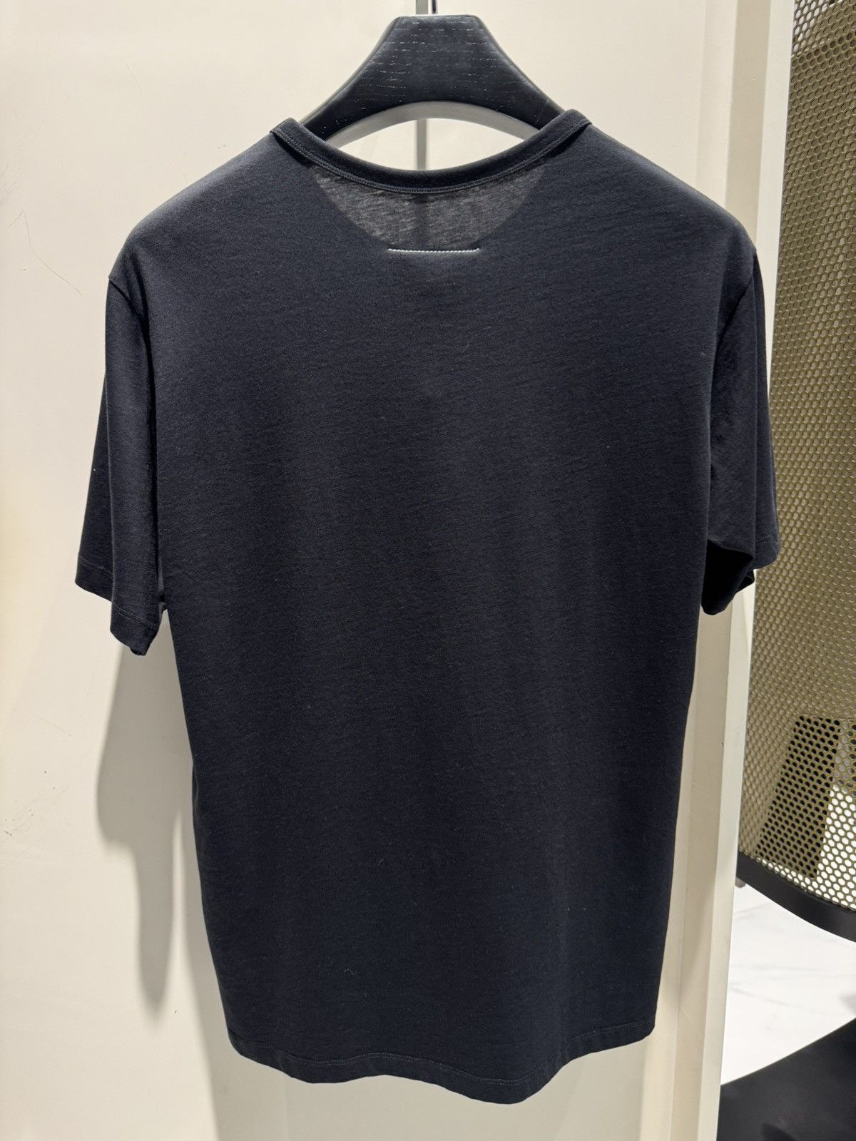 Maison Margiela NWT Number Logo Oversized Crew Neck T-Shirt - Black, S Size US S / EU 44-46 / 1 - 2 Thumbnail