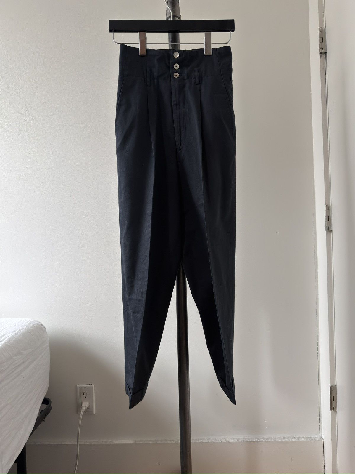 Comme des Garcons High Waisted Trousers Size 25" / US 0 / IT 36 - 1 Thumbnail