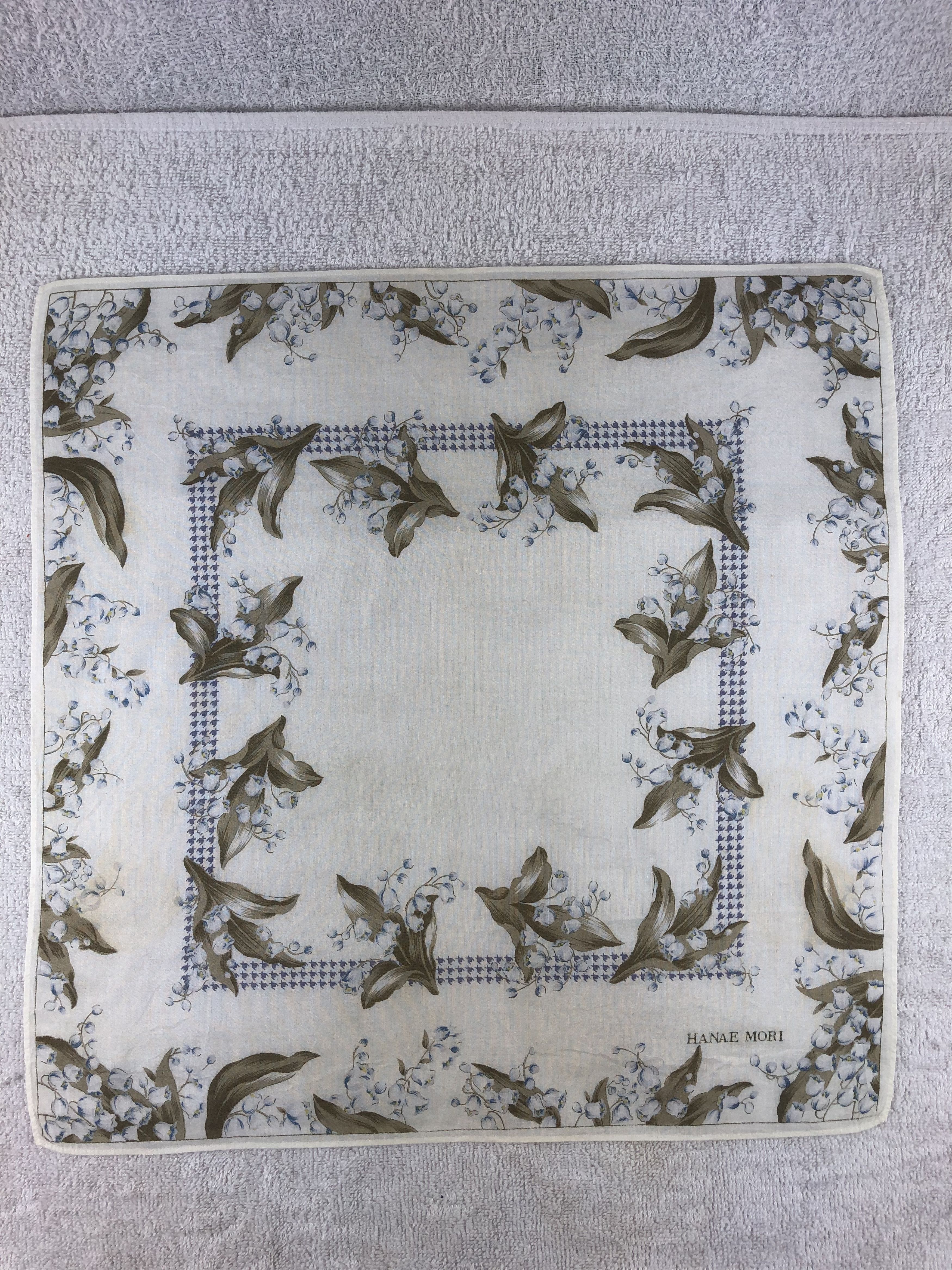 Hanae Mori × Japanese Brand × Vintage Hanae Mori Handkerchief / Bandana / Neckerchief Size ONE SIZE - 3 Thumbnail