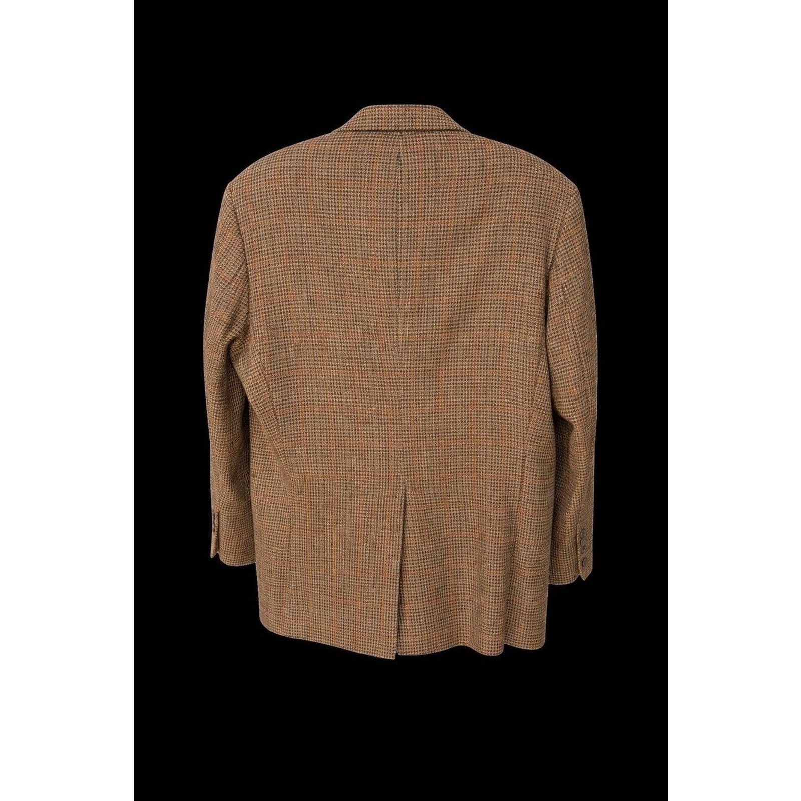 Ralph Lauren Vintage Polo Ralph Lauren Houndstooth Blazer 42R Lambswool Size 42R - 2 Thumbnail