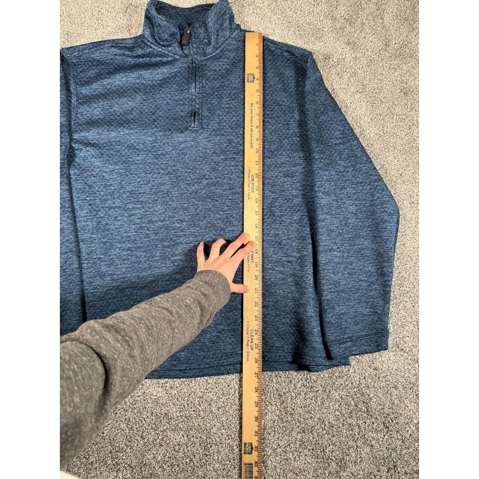 Haggar Haggar Sweater Men Large 1/4 Zip Pullover Grandpacore Casual Size US L / EU 52-54 / 3 - 10 Thumbnail