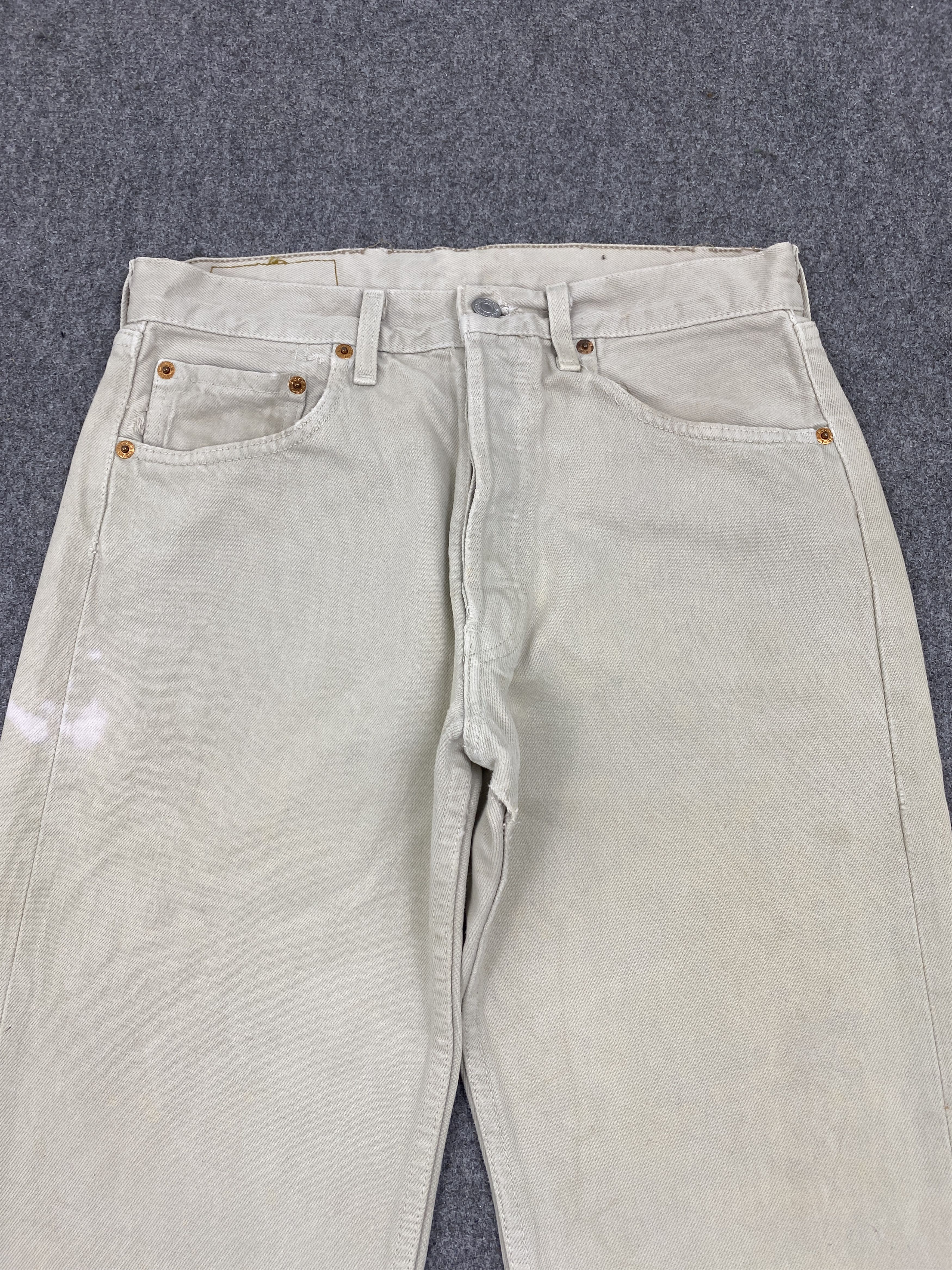 Levi's Vintage 90s Levis 501 Light Wash Jeans DP2752 Size US 30 / EU 46 - 2 Thumbnail