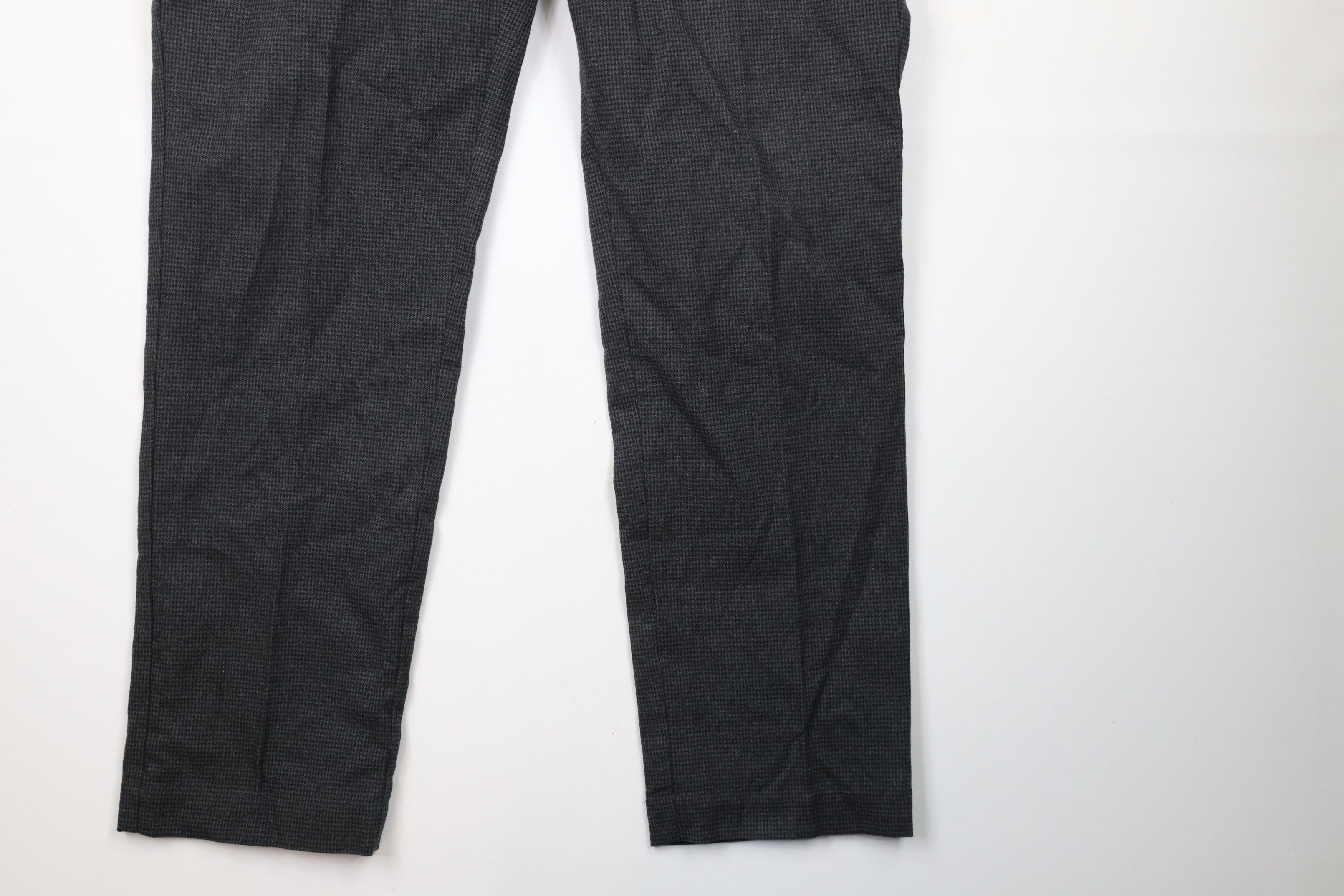 Ralph Lauren × Vintage Vintage 90s Ralph Lauren Houndstooth Wide Leg Chino Pants Size US 34 / EU 50 - 4 Thumbnail