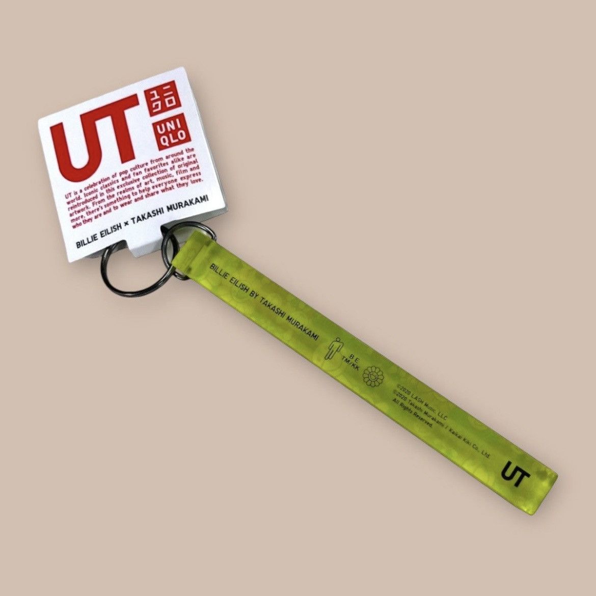 Billie Eilish UNIQLO UT X TAKESHI MURAKAMI X BILLIE EILISH KEYCHAIN Size ONE SIZE - 5 Thumbnail