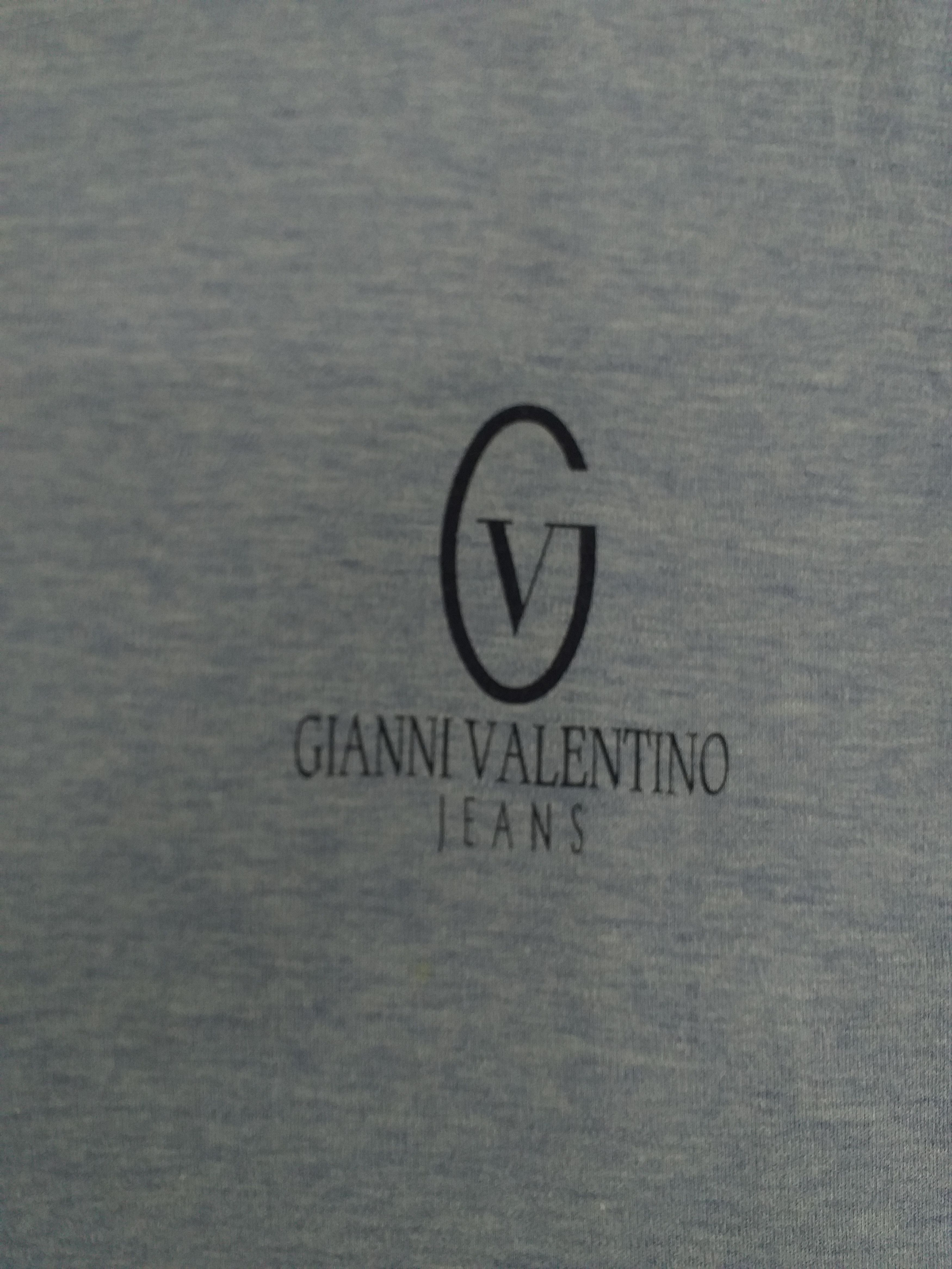 Gianni Valentino Vintage Gianni Valentino BIg Logo T Shirt -A075 Size US M / EU 48-50 / 2 - 5 Thumbnail