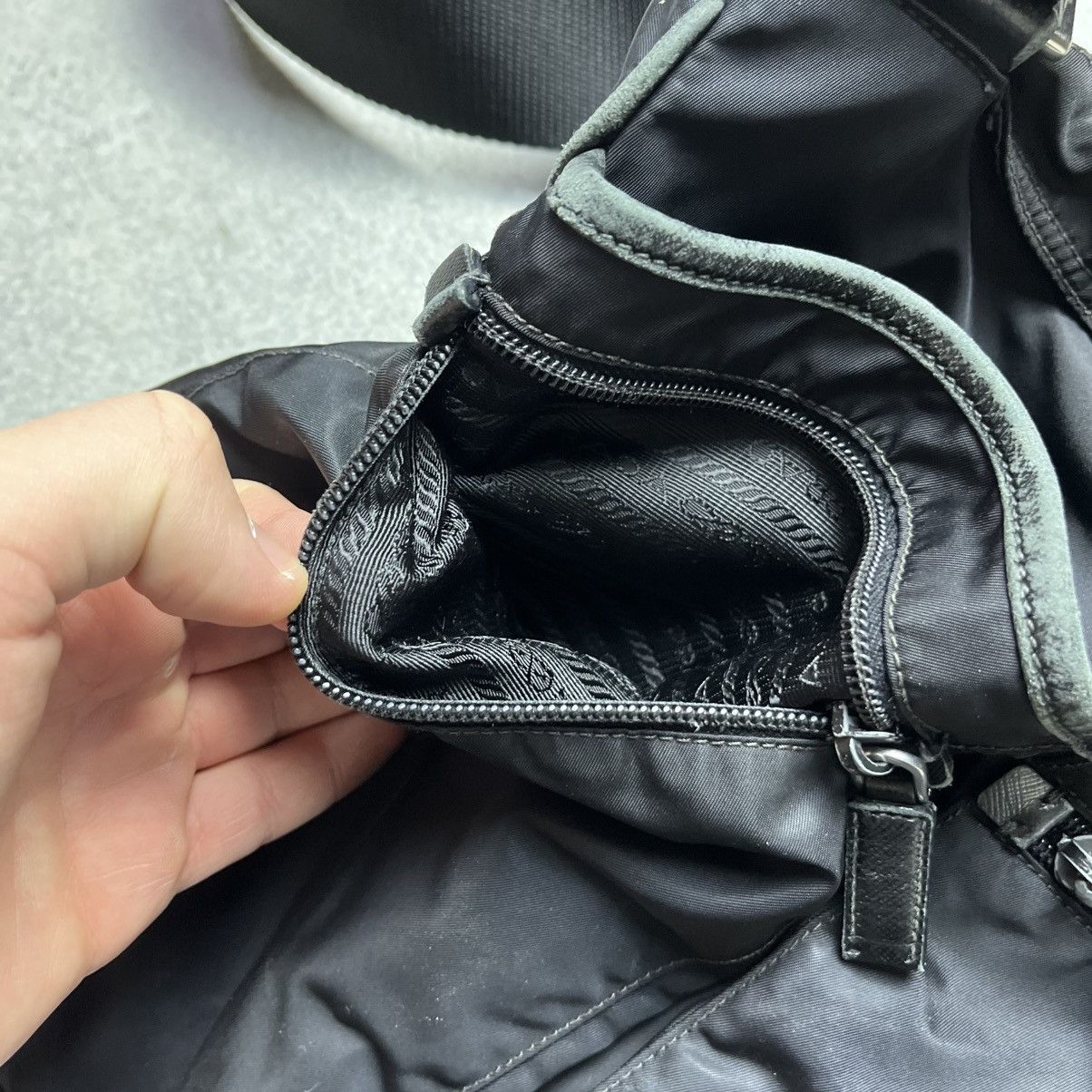Prada Prada Nylon Bag Black Rare Size ONE SIZE - 12 Thumbnail