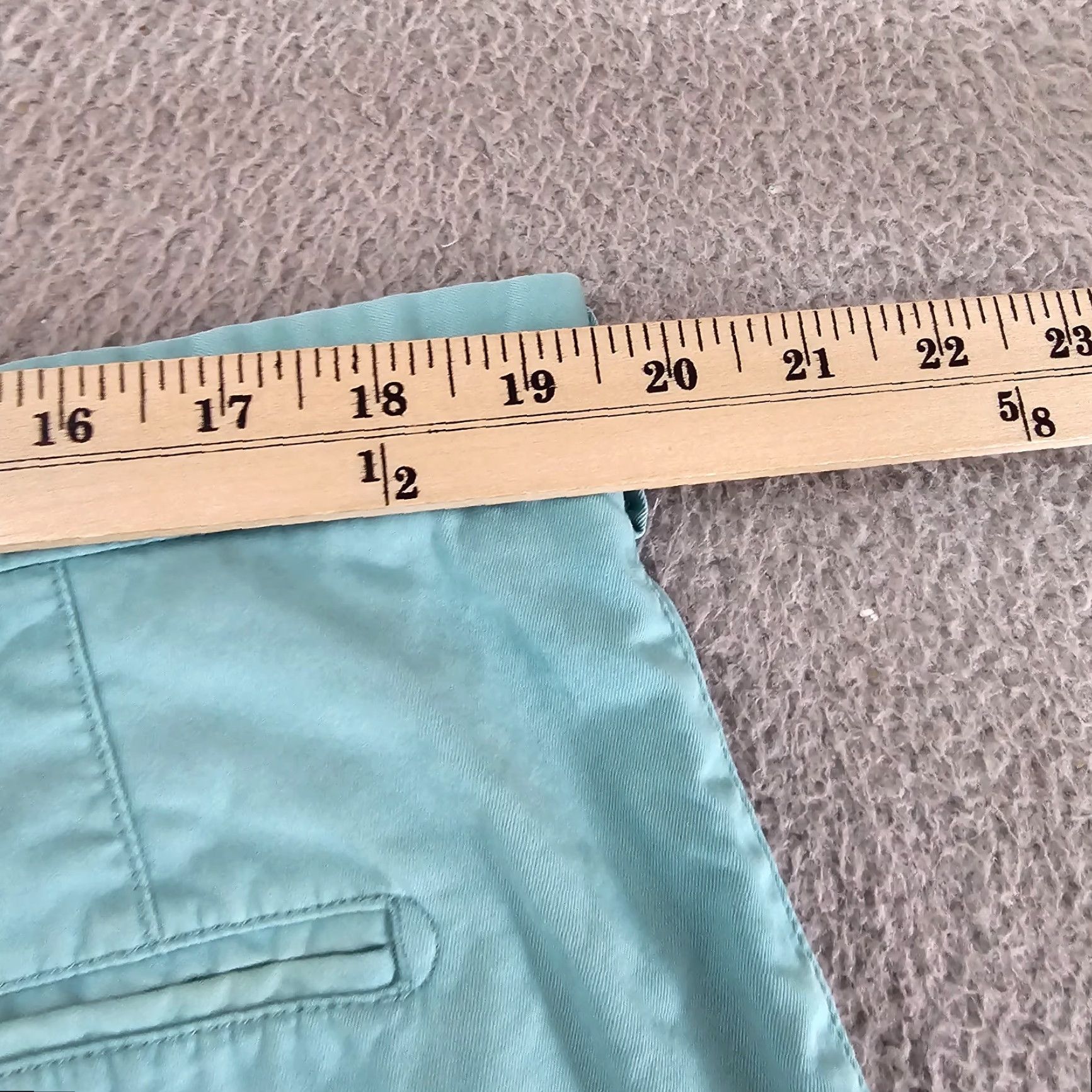 Peter Millar Peter Millar Shorts Mens Size 40 Light Blue Cotton Knit Chinos Golf Slim/Regular Mens Size US 40 / EU 56 - 7 Thumbnail
